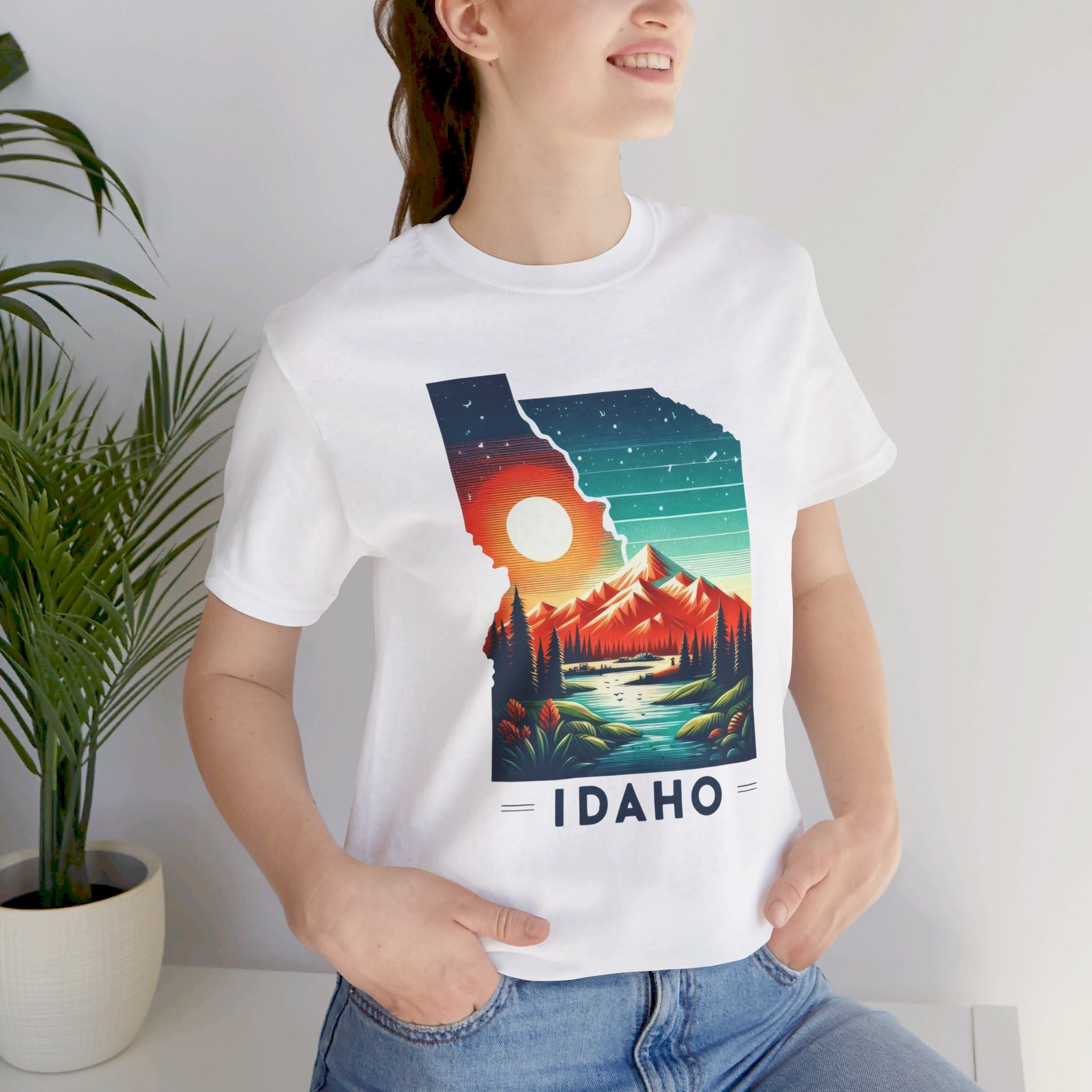 Idaho State Pride T-Shirt | State of Idaho Graphic T-Shirt - Deez Teez