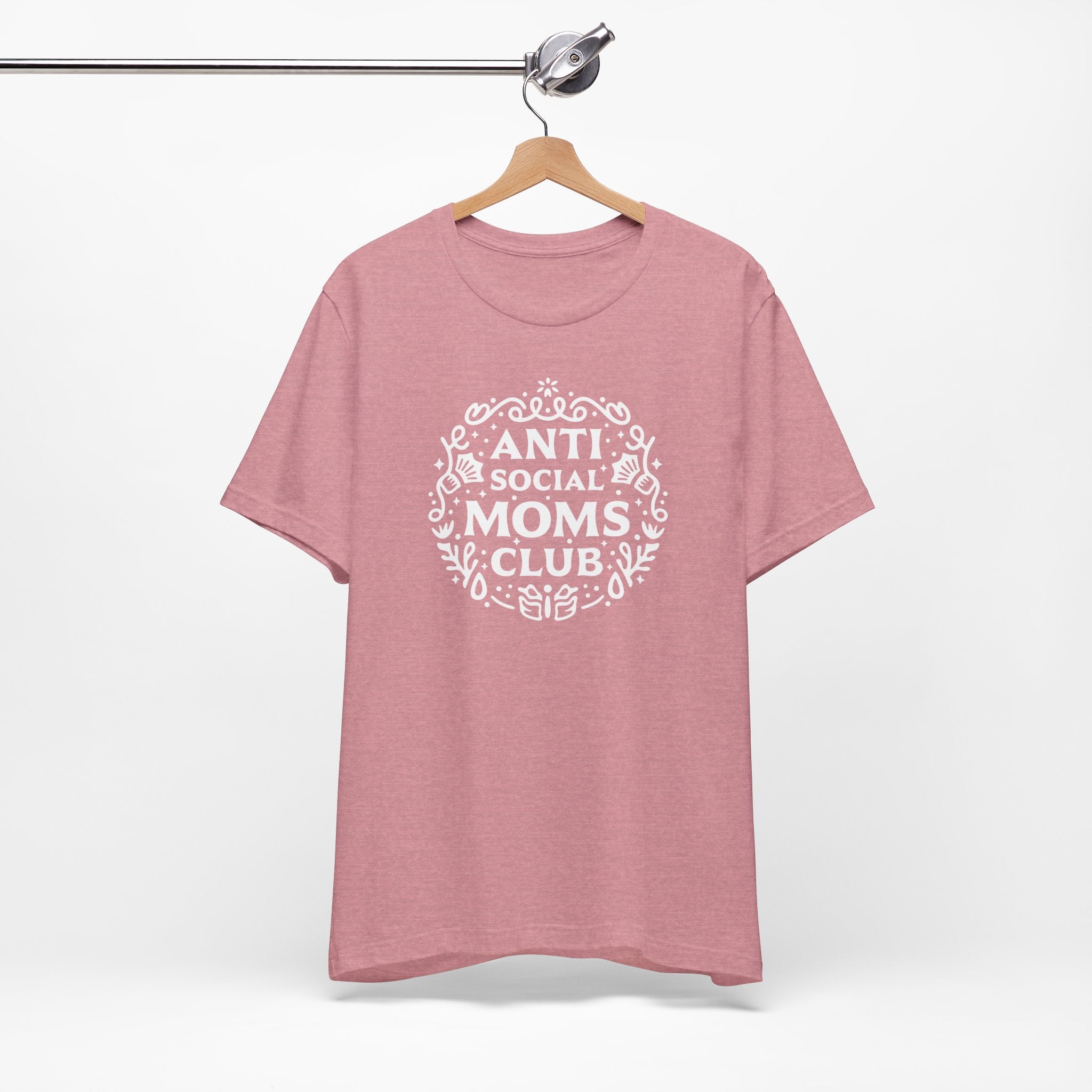 Anti-Social Moms Club T-Shirt | Funny Introvert Mom Tee