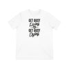 'Get Busy Living Or Get Busy Dying' Different Perspectives T-shirt | Mindset Motivation Unisex Tri-blend - Deez Teez