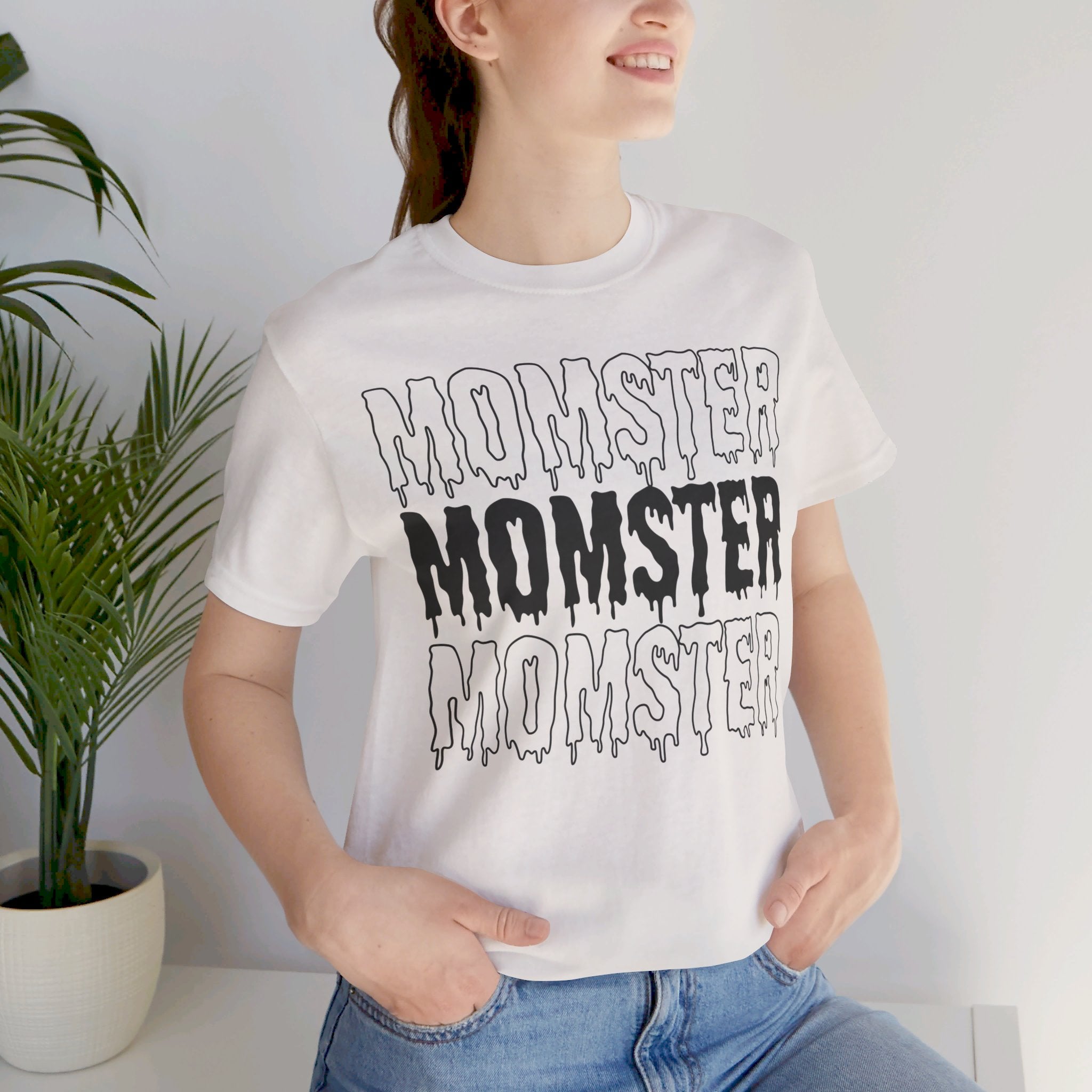 'Momster' T-Shirt | Monster Mommy Tee - Deez Teez