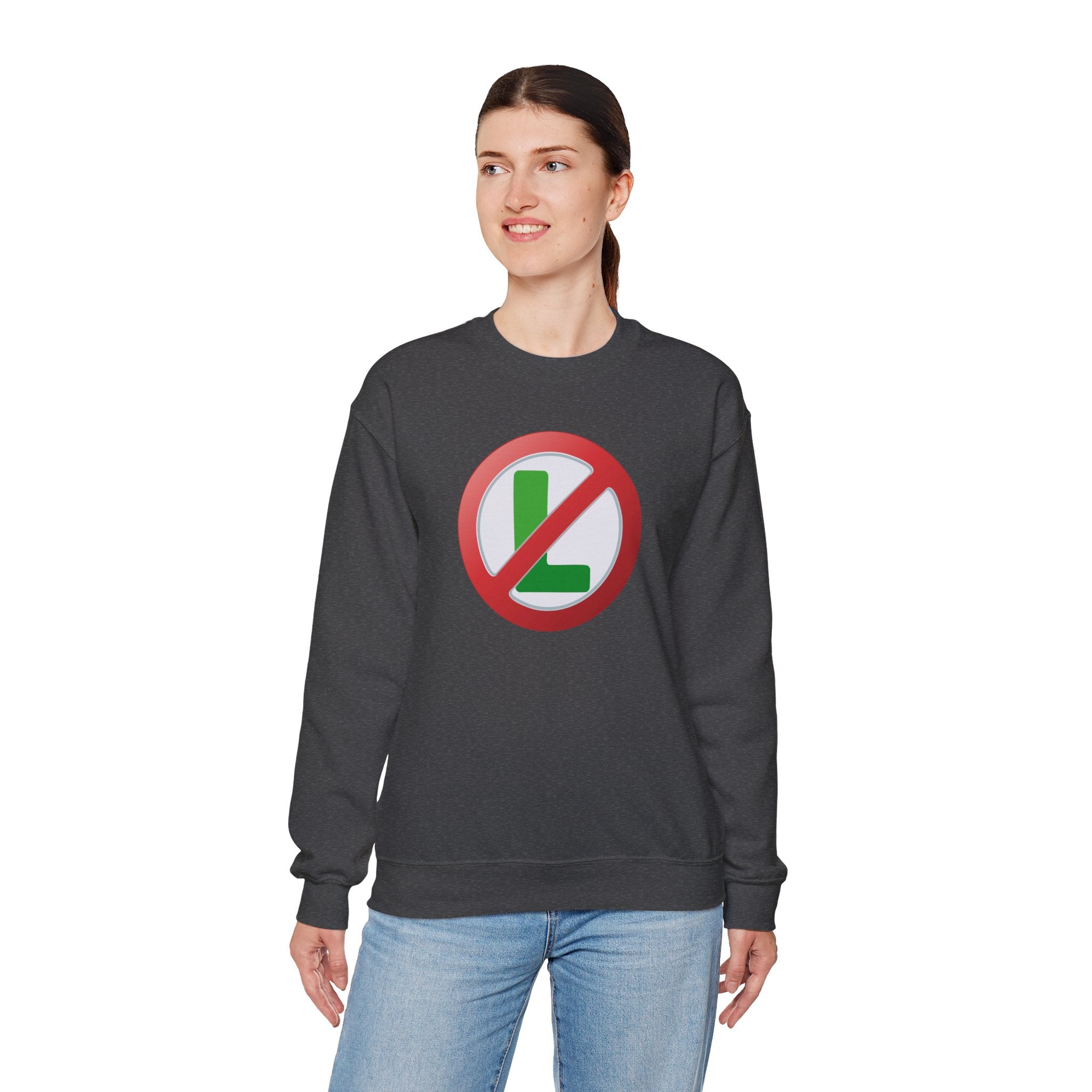 "No L" Christmas Sweatshirt | Funny Noel Pun Design