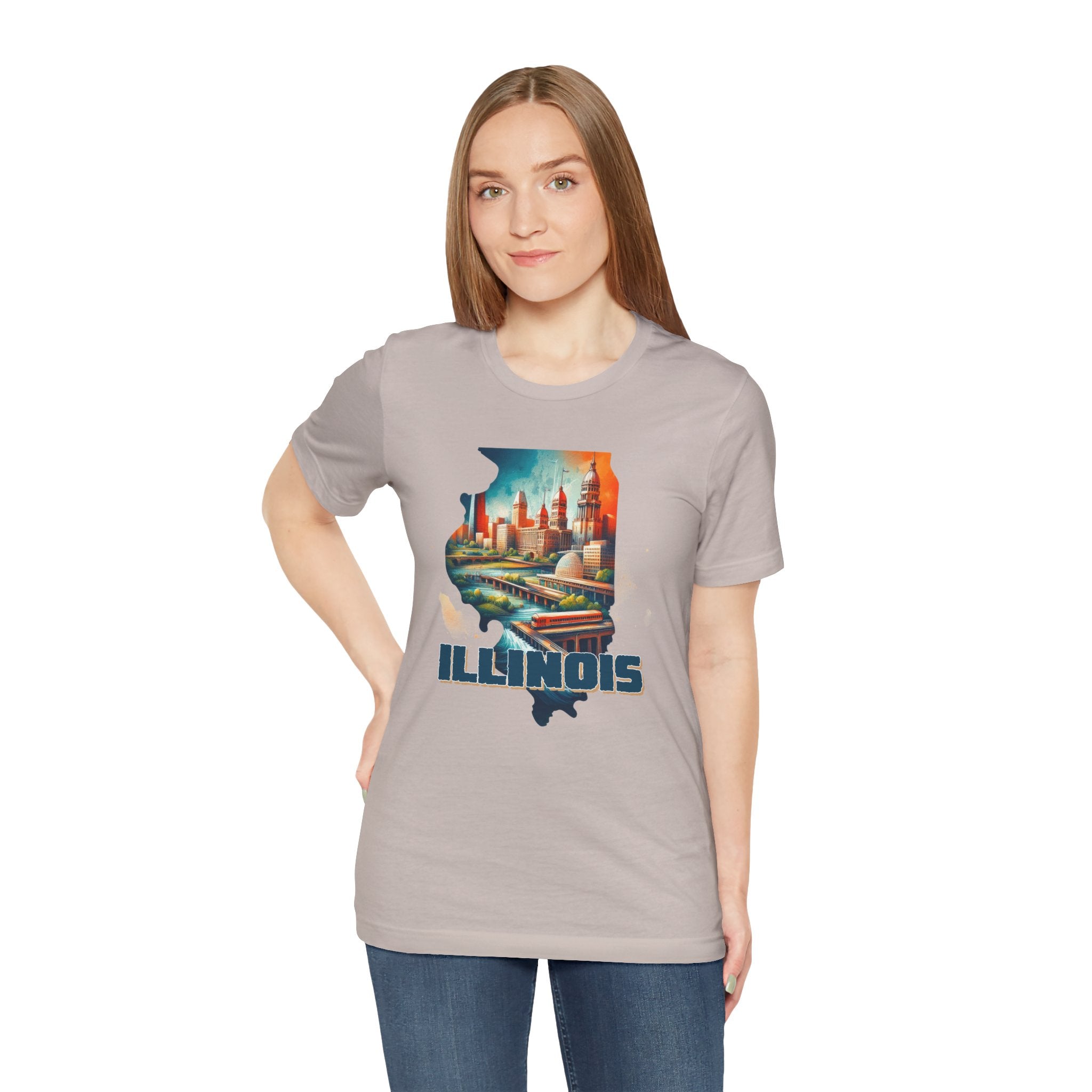 Illinois State Pride Tee - Deez Teez