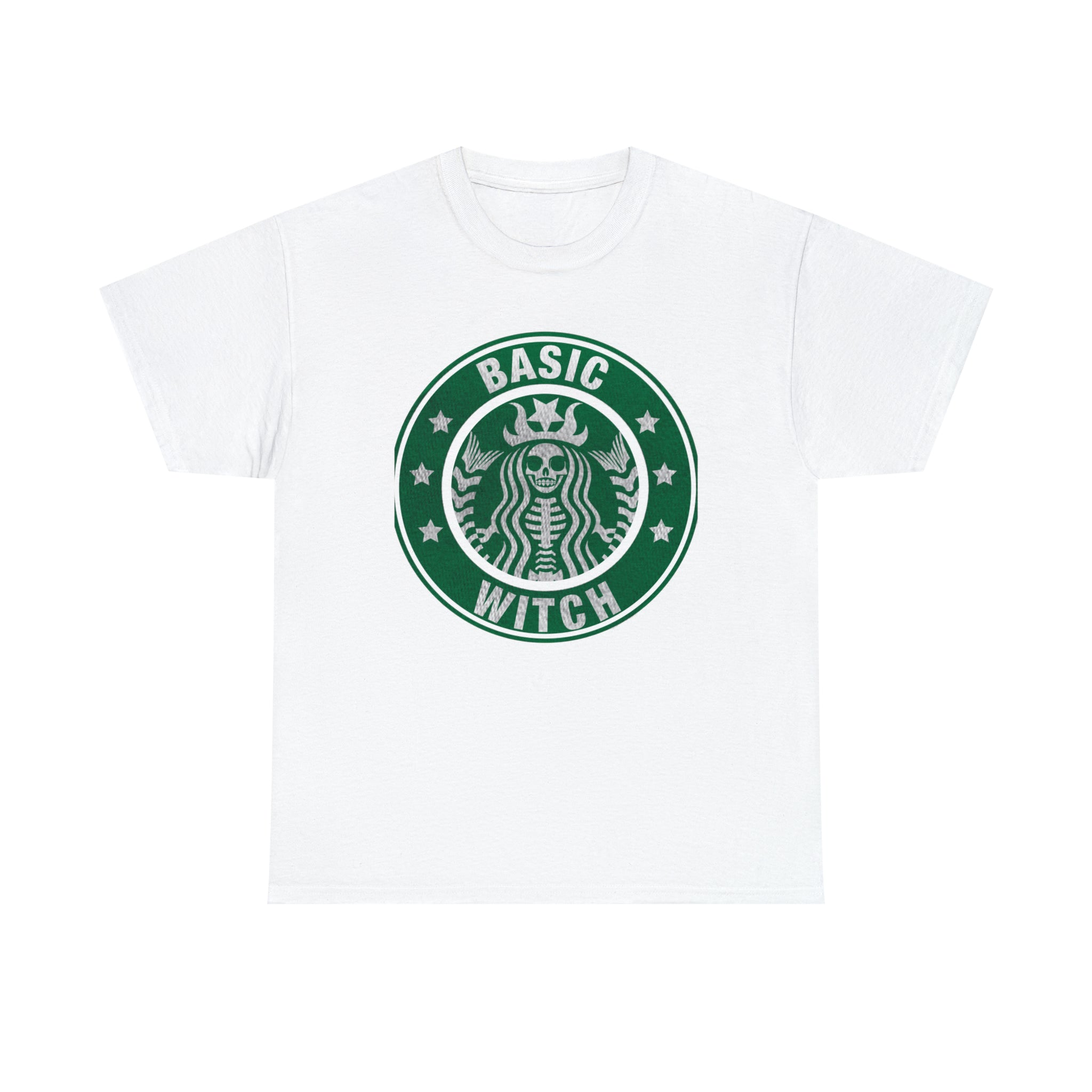 Basic Witch Starbucks Parody T-Shirt - Hocus Pocus Style - Deez Teez