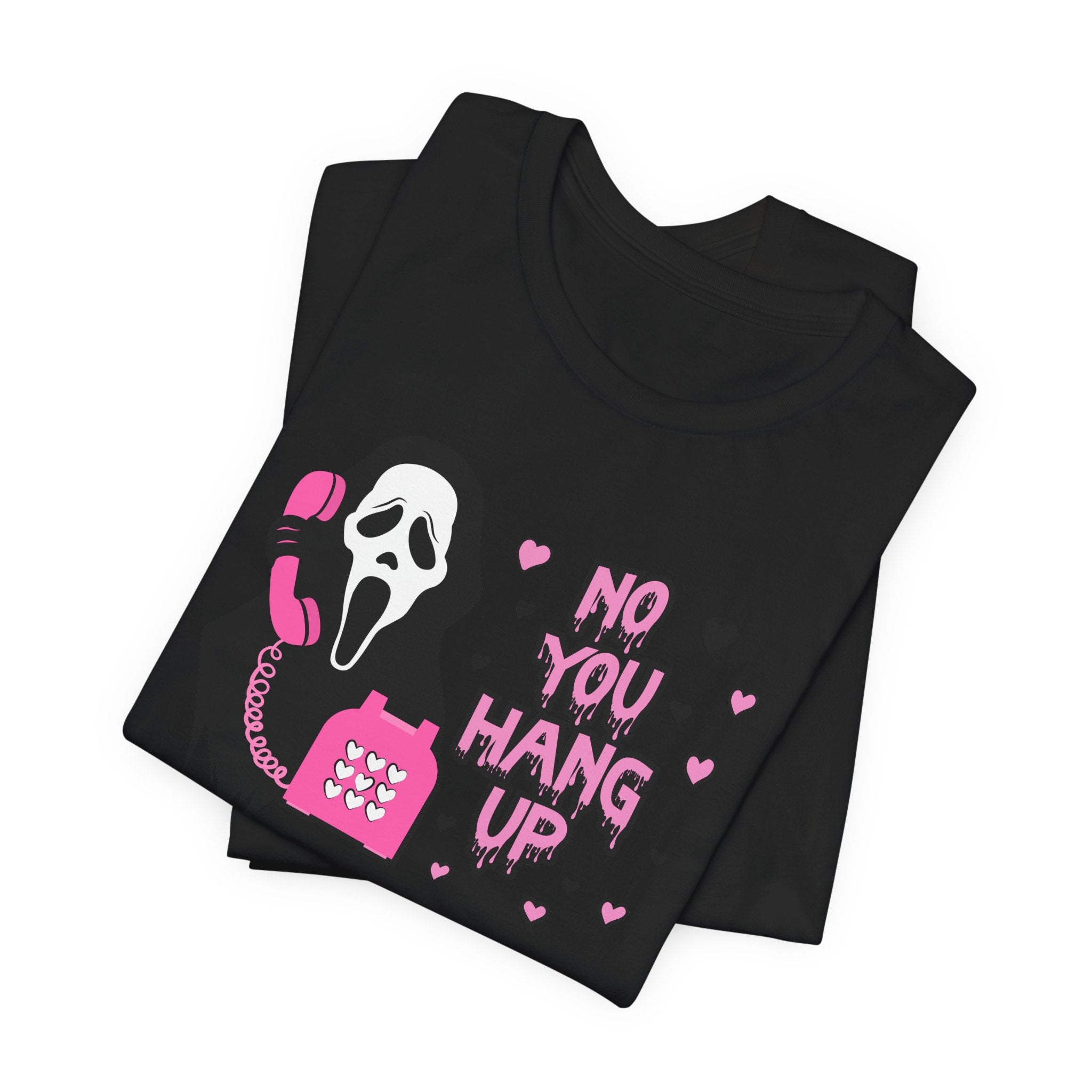 Scream Movie 'No You Hang Up' Tee | Classic Horror Movie Scene T-Shirt - Deez Teez