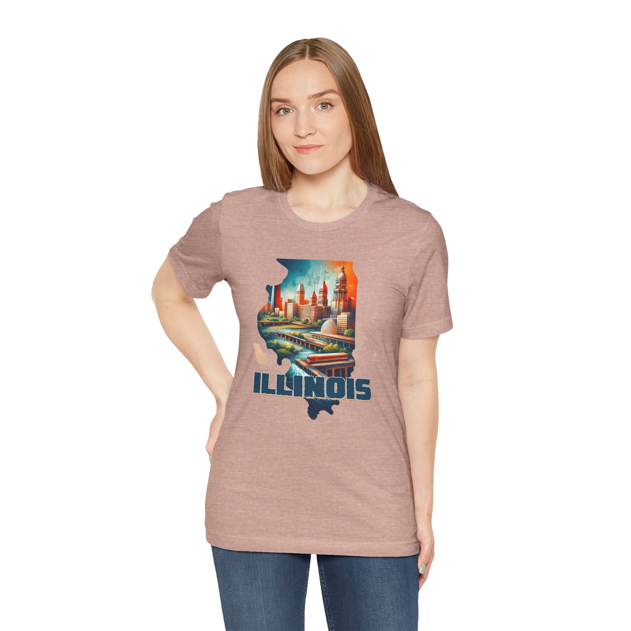 Illinois State Pride Tee - Deez Teez