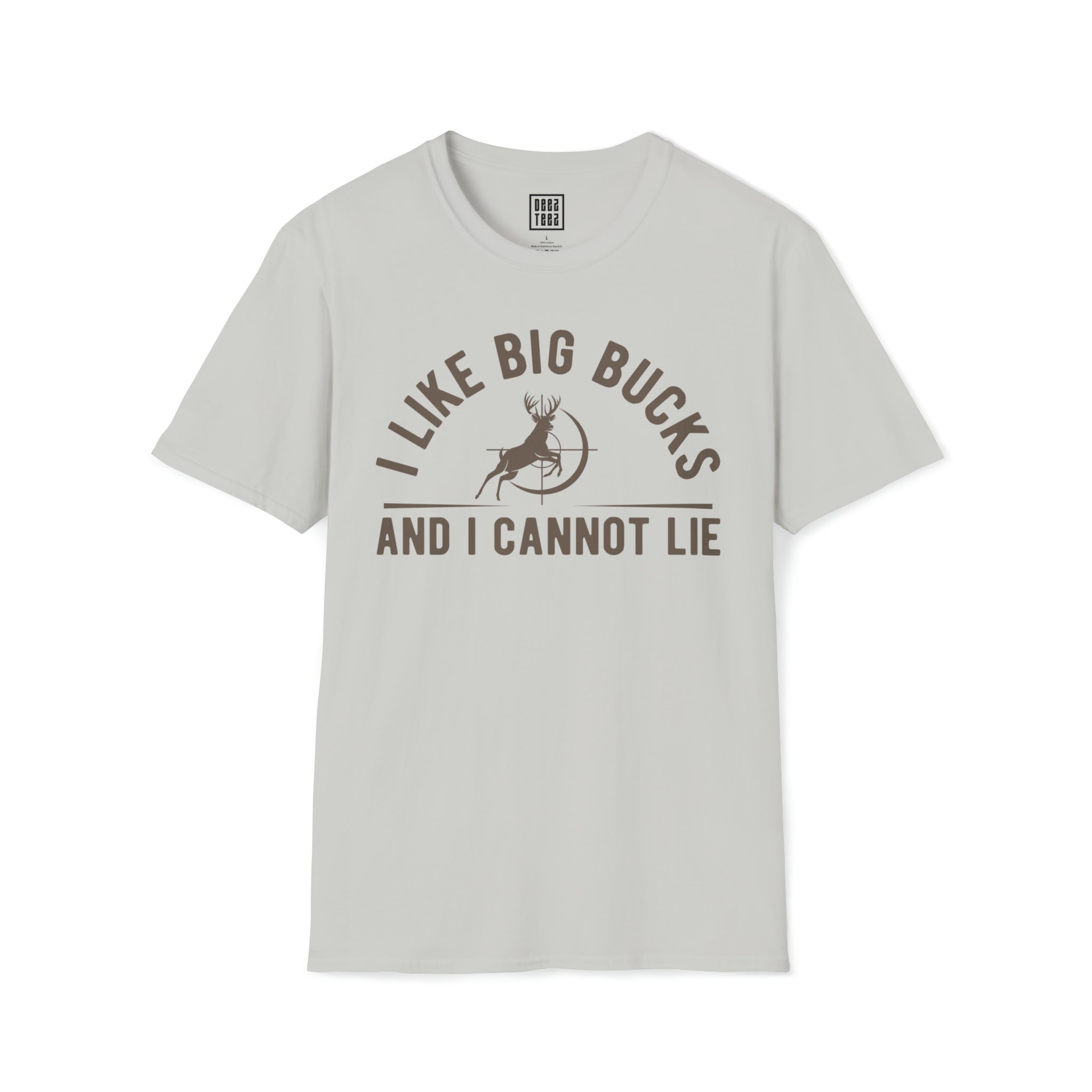 'I Like Big Bucks and I Cannot Lie' T-shirt | Funny Deer Hunting Shirt - Deez Teez