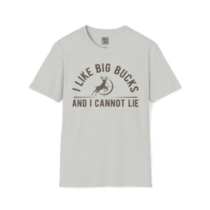 'I Like Big Bucks and I Cannot Lie' T-shirt | Funny Deer Hunting Shirt - Deez Teez