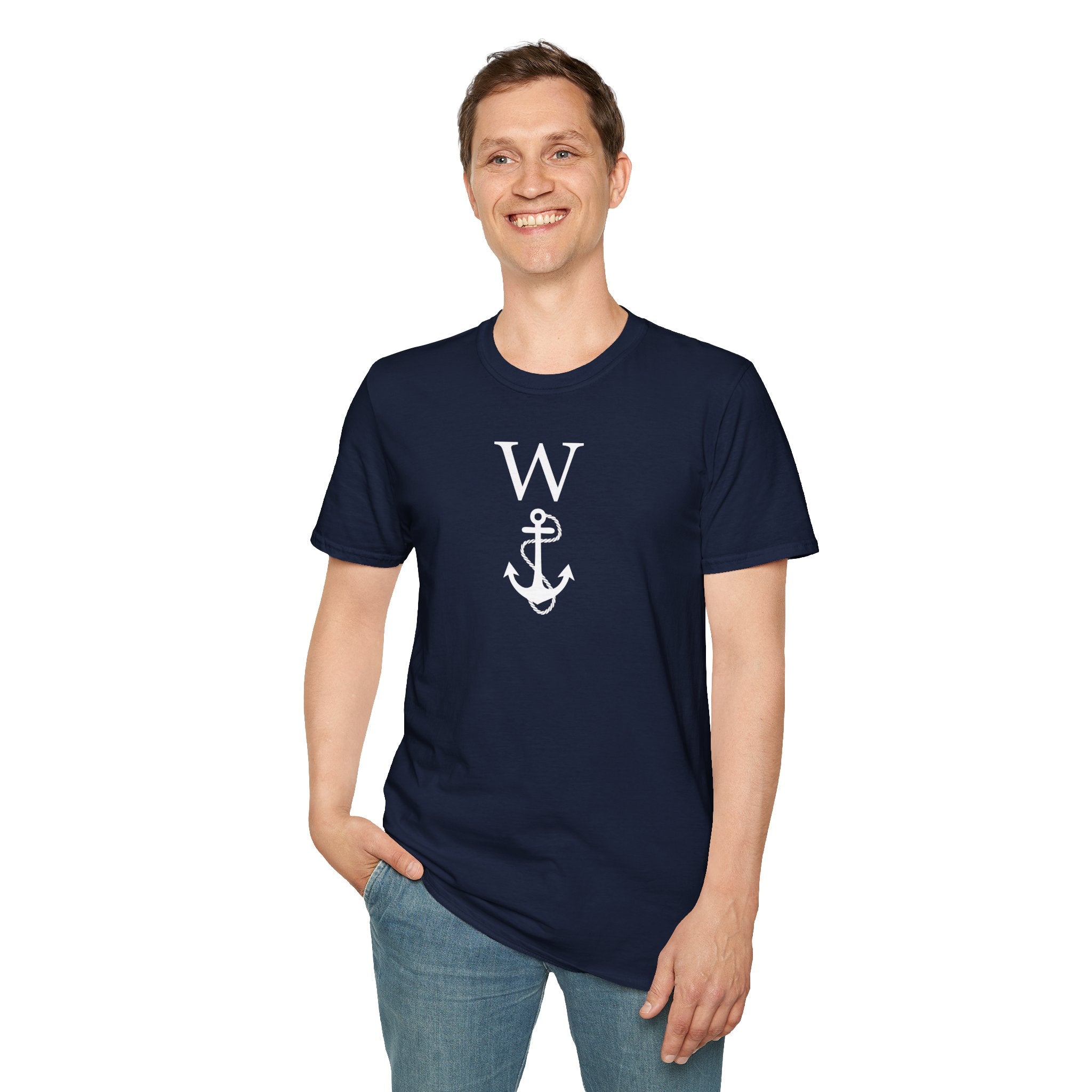 W Anchor "Wanker" T-Shirt | Nautical Humor Tee