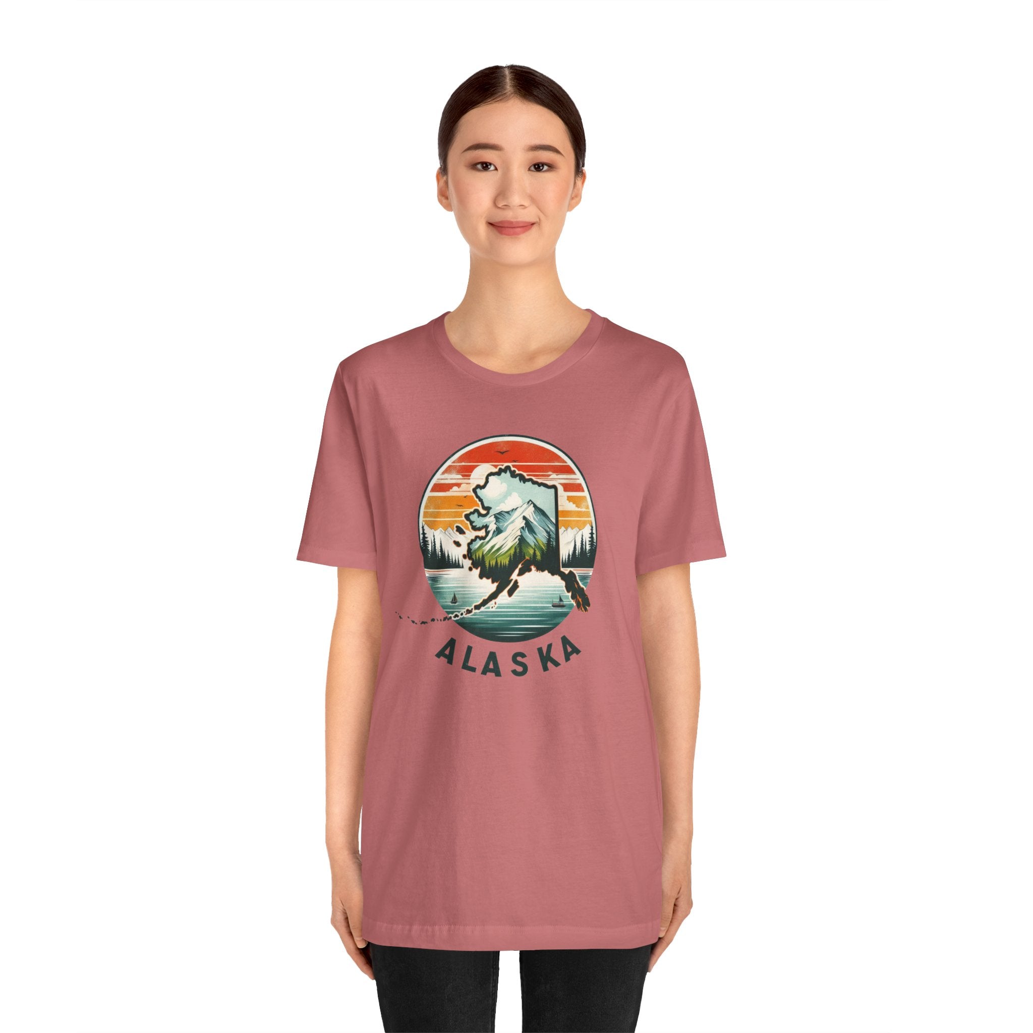 Alaska State Pride Jersey T-Shirt - Deez Teez