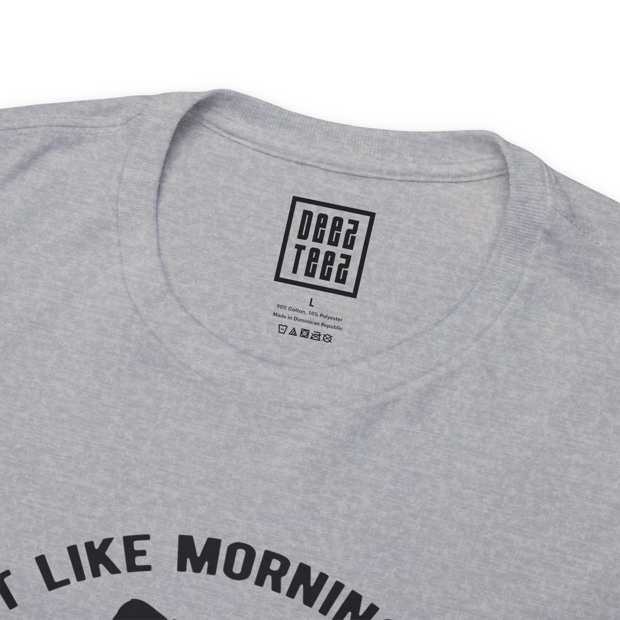 Cat Lover's - 'I Don't Like Morning People, Mornings, or People' - Pets T-Shirt - Deez Teez