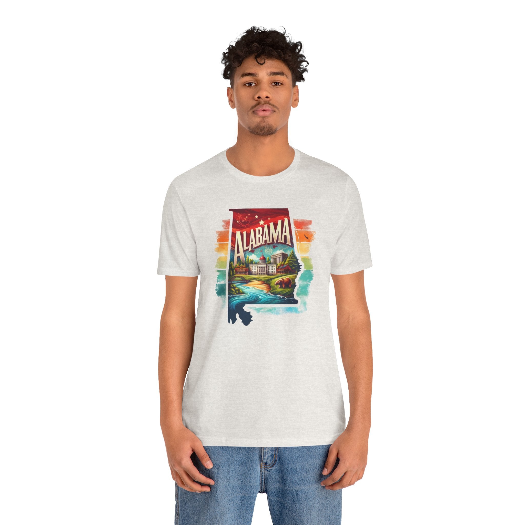 Alabama State Pride Jersey Tee - Deez Teez