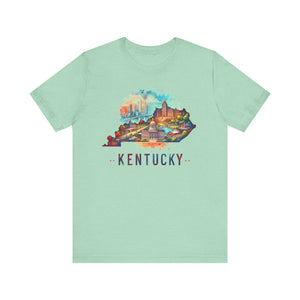 Kentucky State Pride Tee | State of Kentucky Graphic T-Shirt - Deez Teez