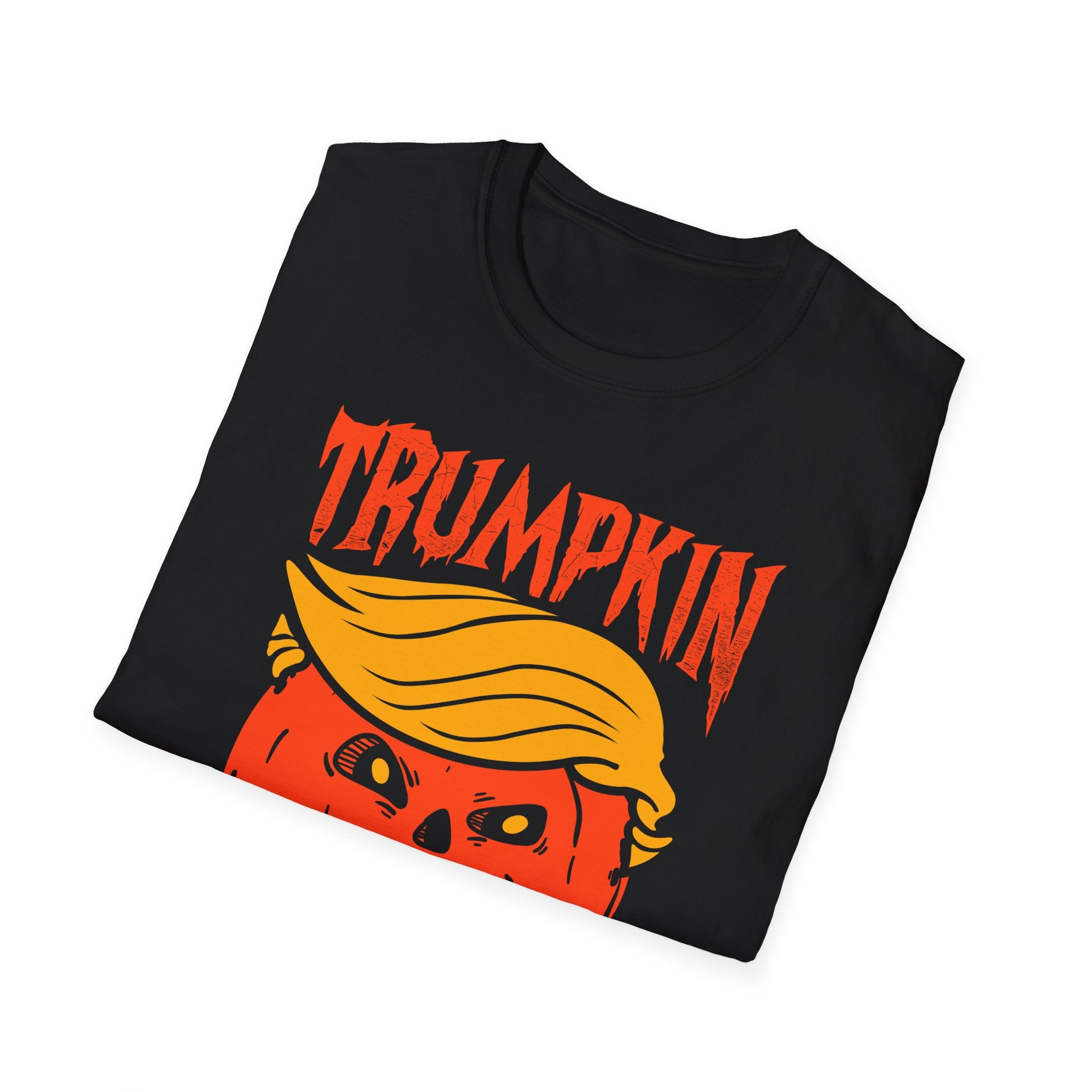 Trumpkin: Make Halloween Great Again Tee | Combover Pumpkin Donald Trump T-Shirt