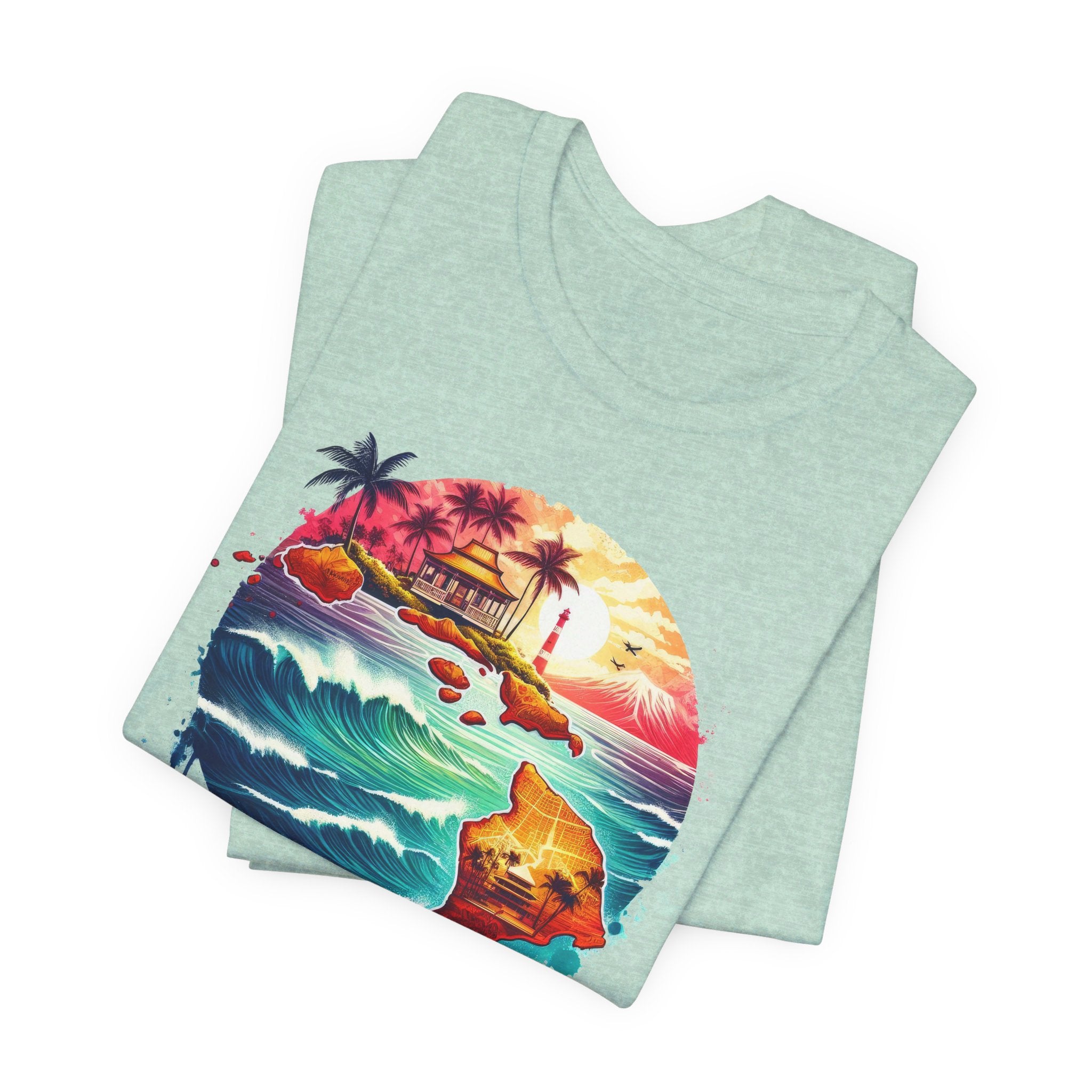 Hawaii State Pride T-Shirt | State of Hawaii Graphic Tee - Deez Teez