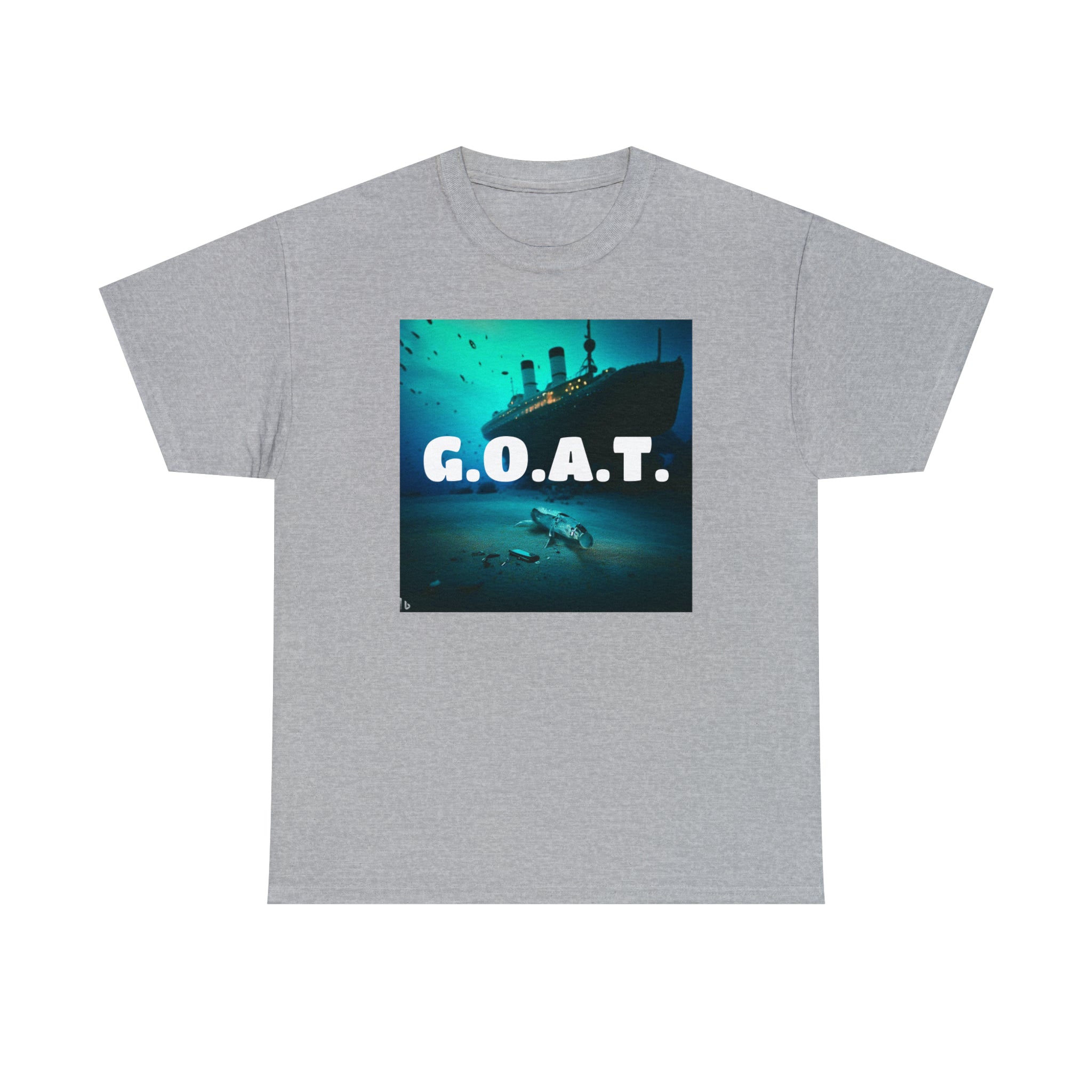 The GOAT T-Shirt | Sunken Titanic Tee - Deez Teez