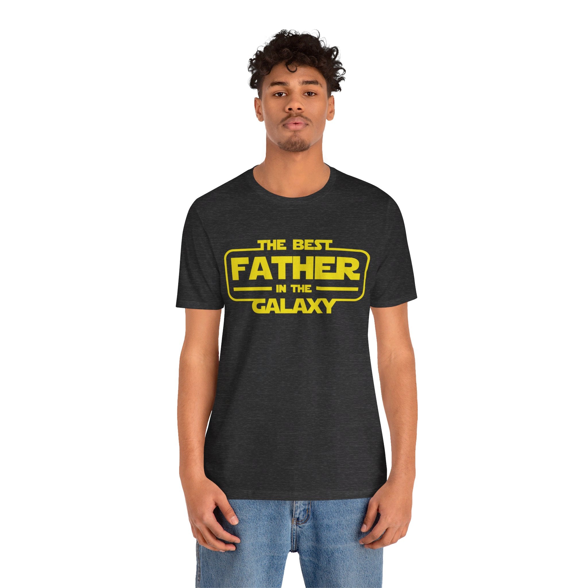 Best Father in the Galaxy T-Shirt | Classic Movie Fathers Day Gift - Deez Teez