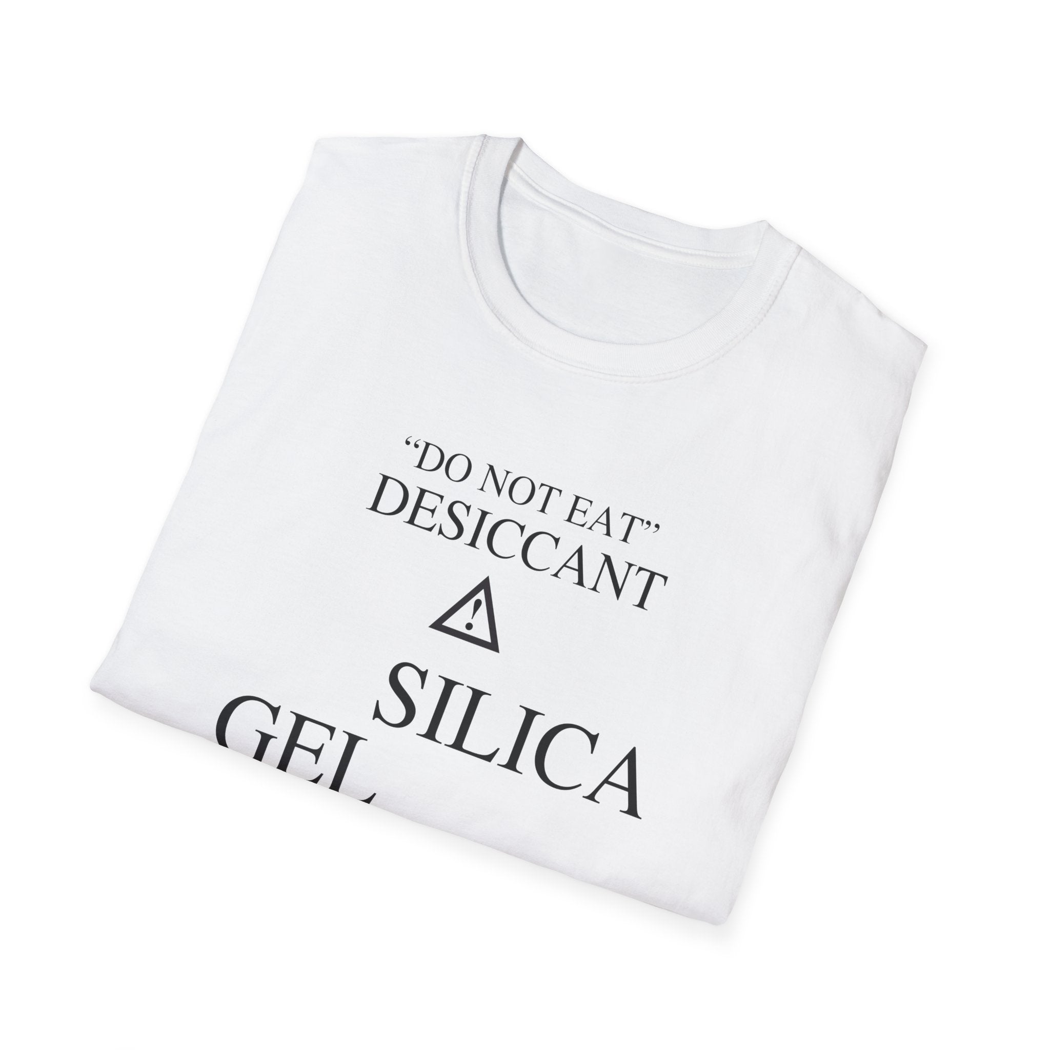 Silica Gel Packet T-Shirt | Hilarious "Do Not Eat" Packaging Tee