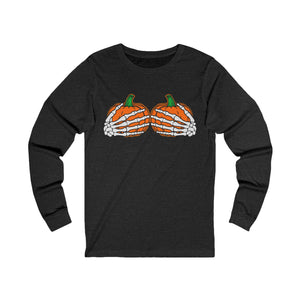 'My Pumpkins' Halloween T-Shirt | Long-Sleeve Fall Tee - Deez Teez