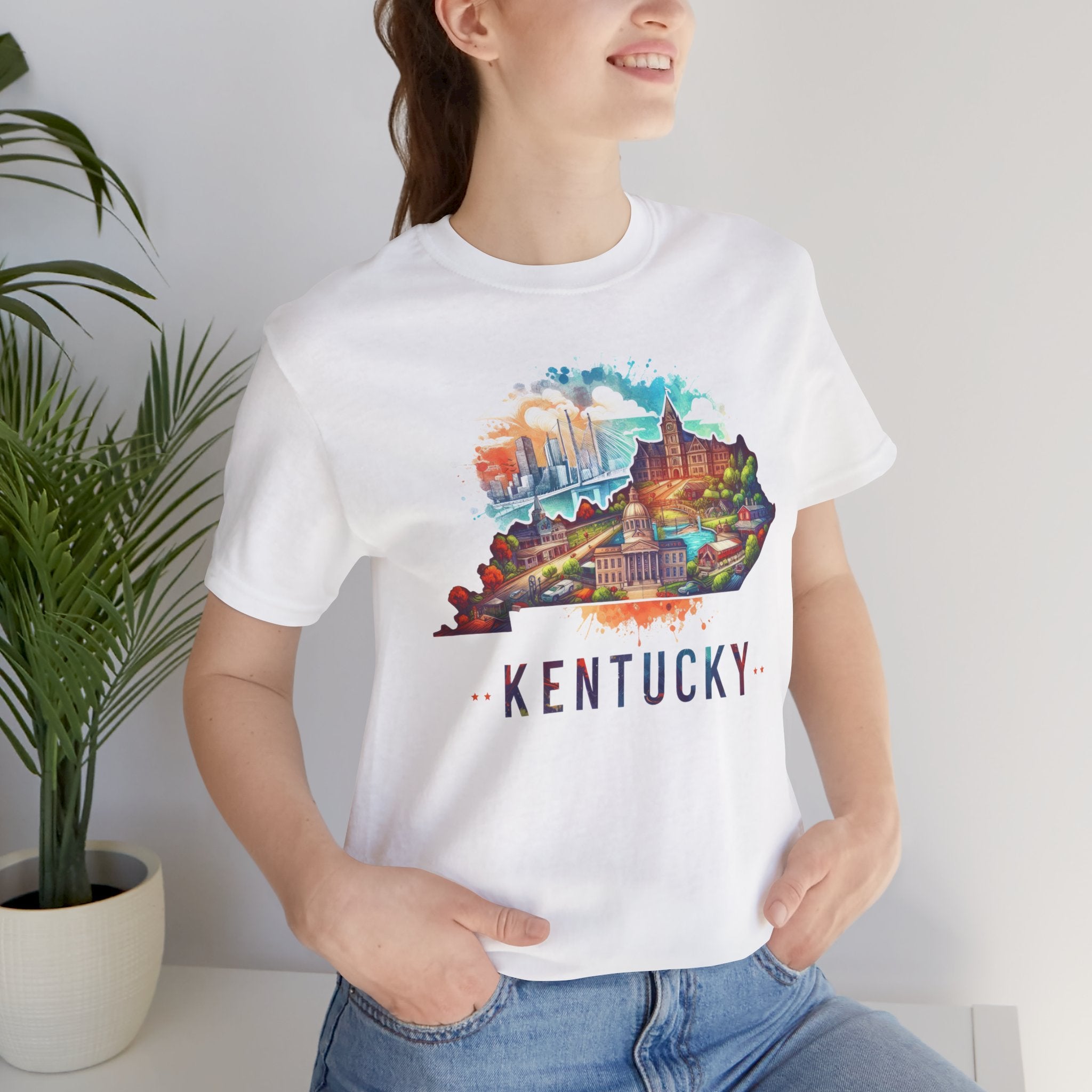 Kentucky State Pride Tee | State of Kentucky Graphic T-Shirt - Deez Teez