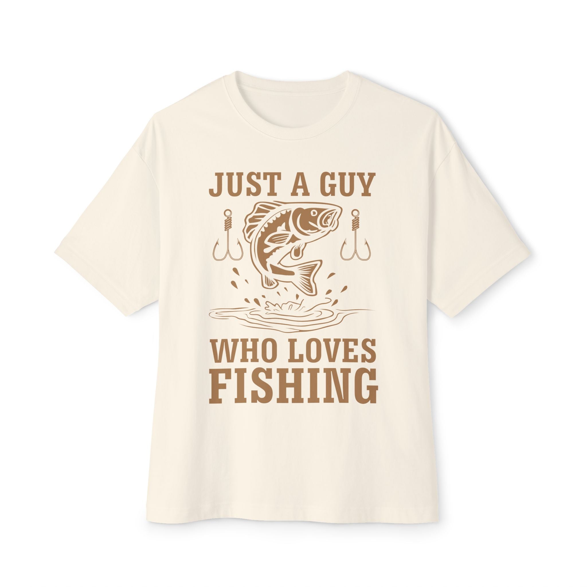 Just a Guy Who Loves Fishin' Graphic T-Shirt | Angler Apparel - Deez Teez