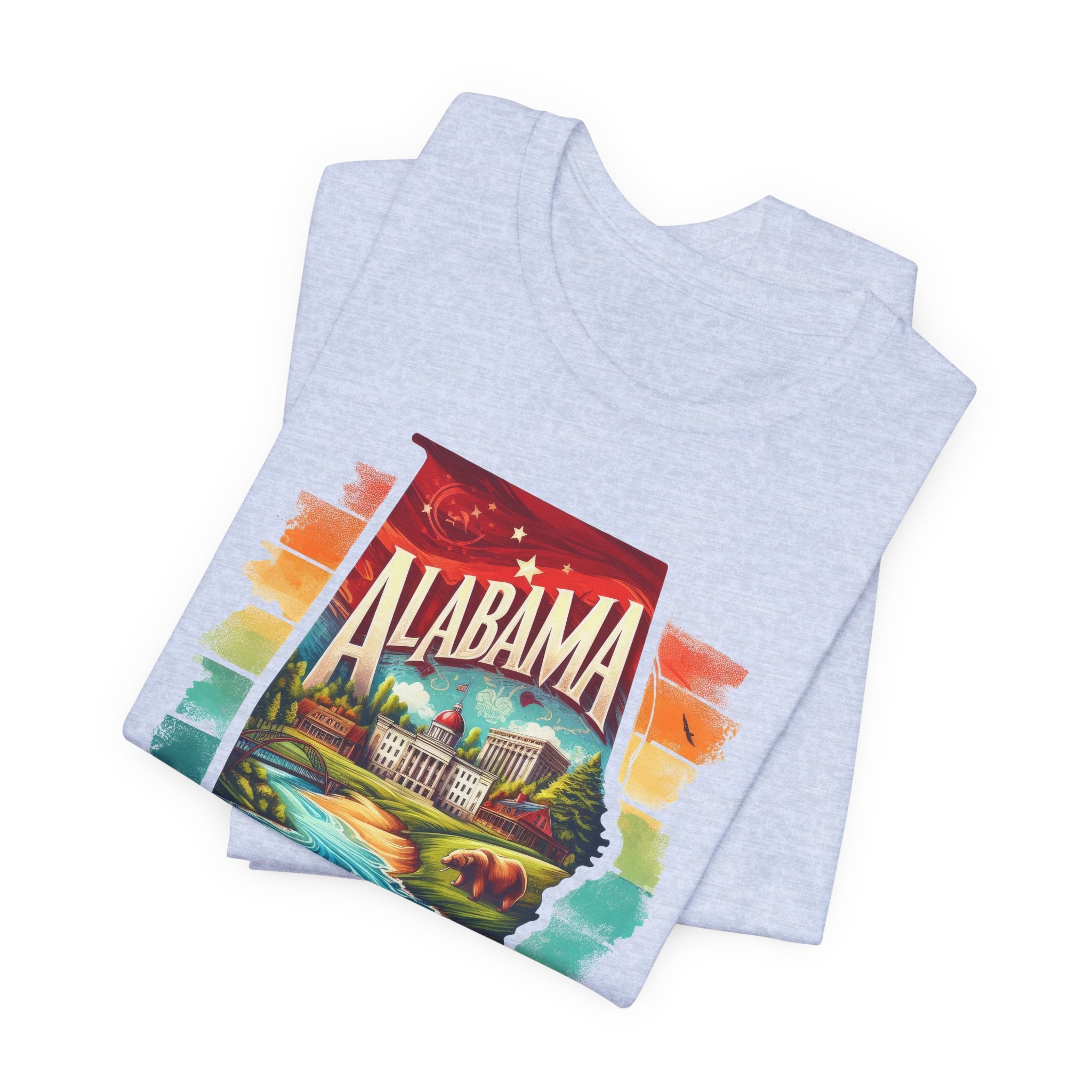 Alabama State Pride Jersey Tee - Deez Teez