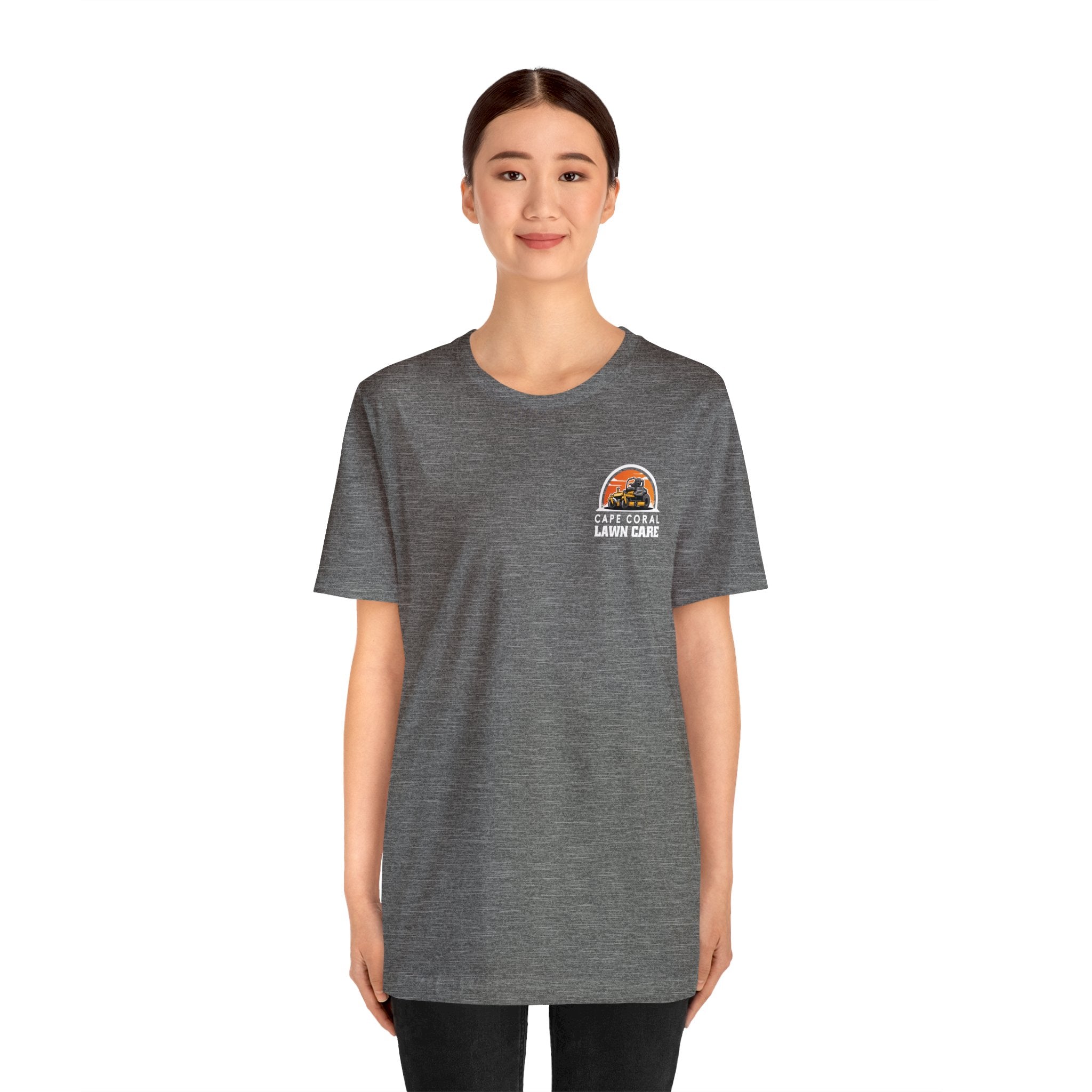 Cape Coral Lawn Care Logo T-Shirt - Deez Teez