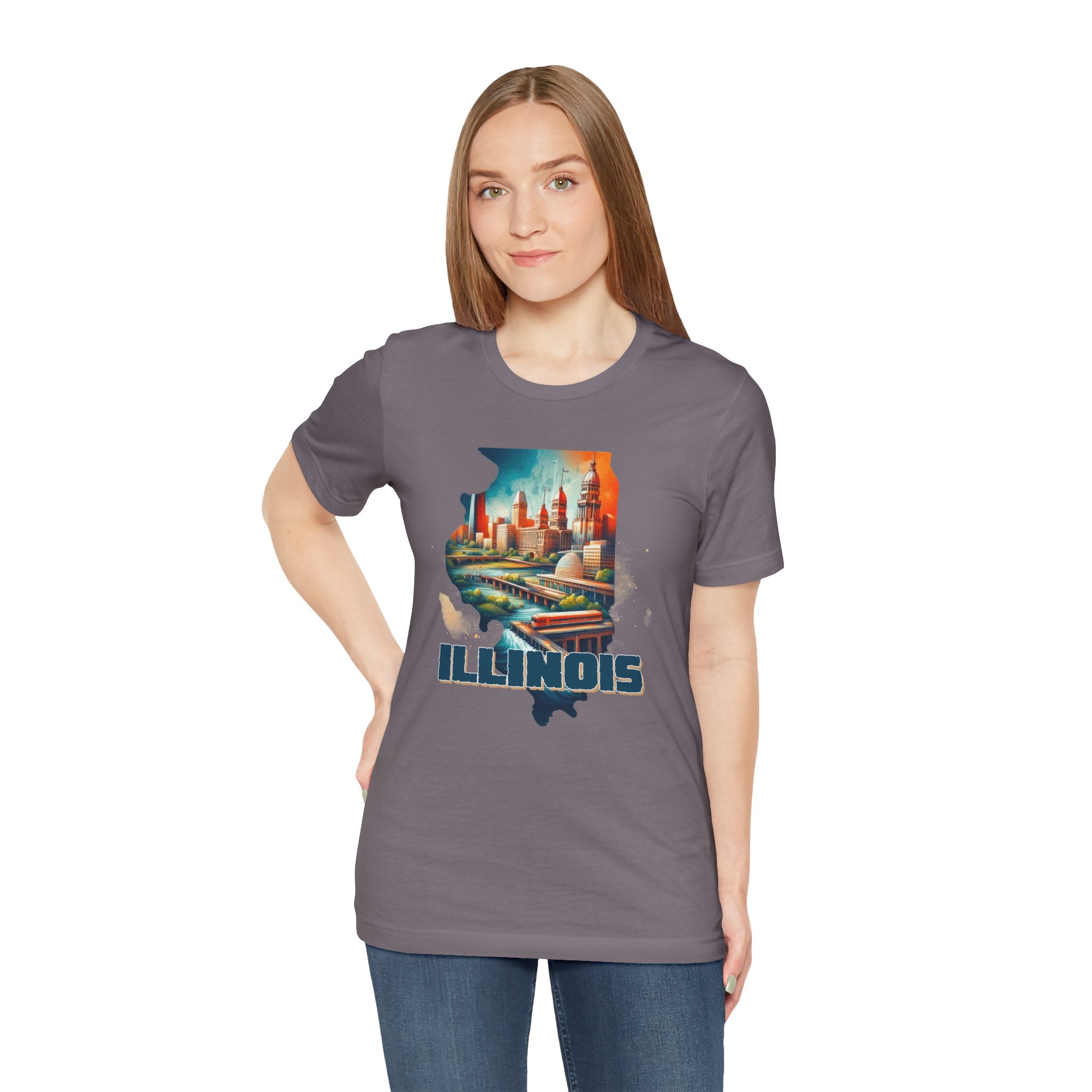 Illinois State Pride Tee - Deez Teez