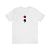 Semicolon Heart Tee | Your Story Isn't Over T-Shirt | Mental Health Awareness - Deez Teez