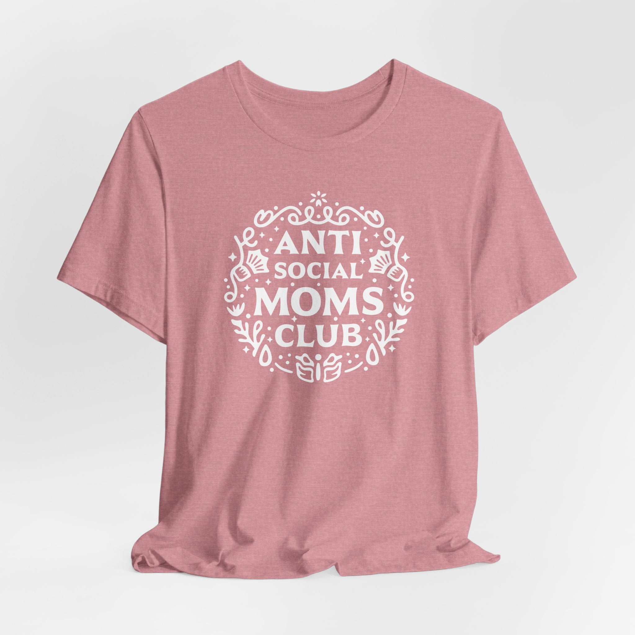 Anti-Social Moms Club T-Shirt | Funny Introvert Mom Tee