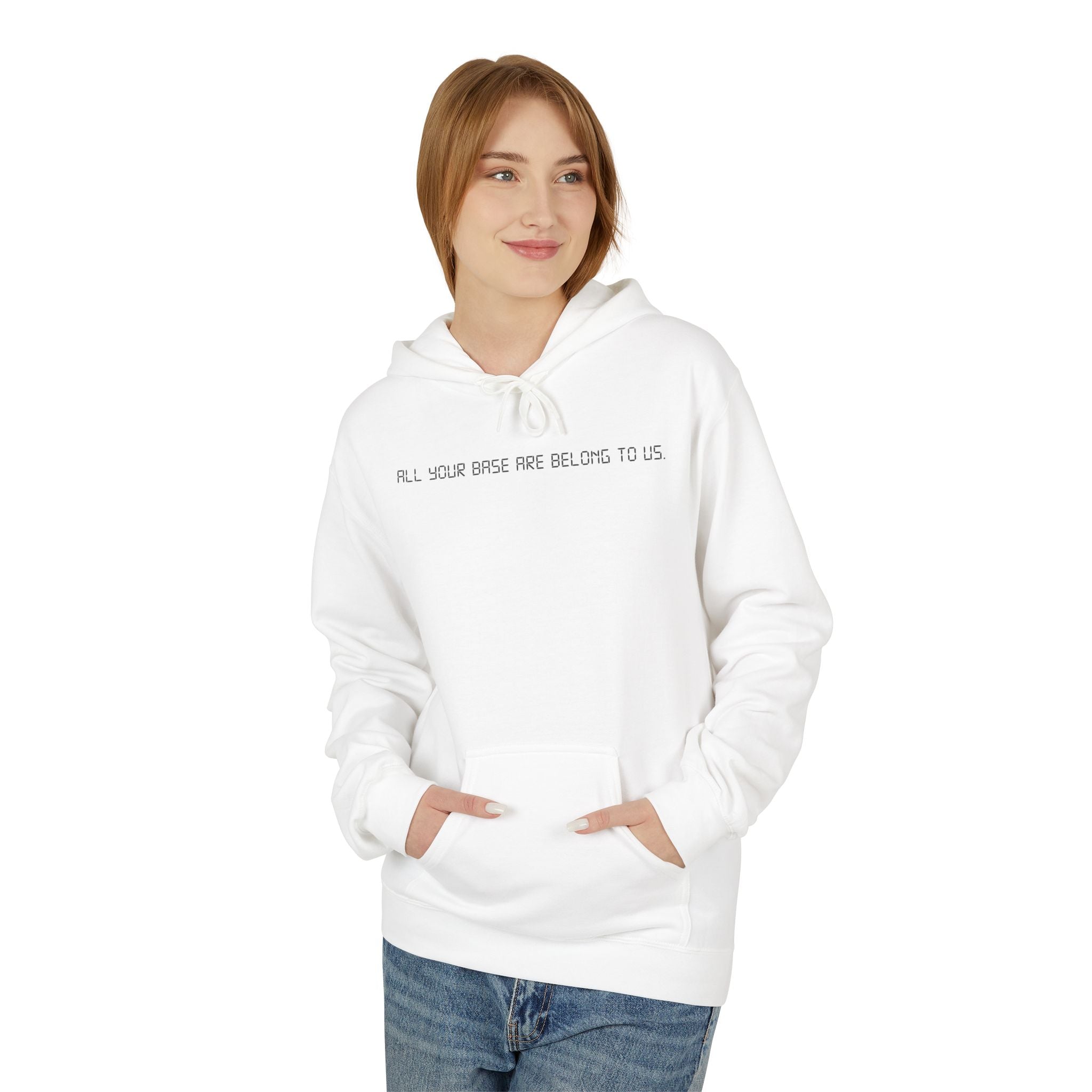 All Your Base Are Belong To Us - Zero Wing Retro Gamer Meme Hoodie