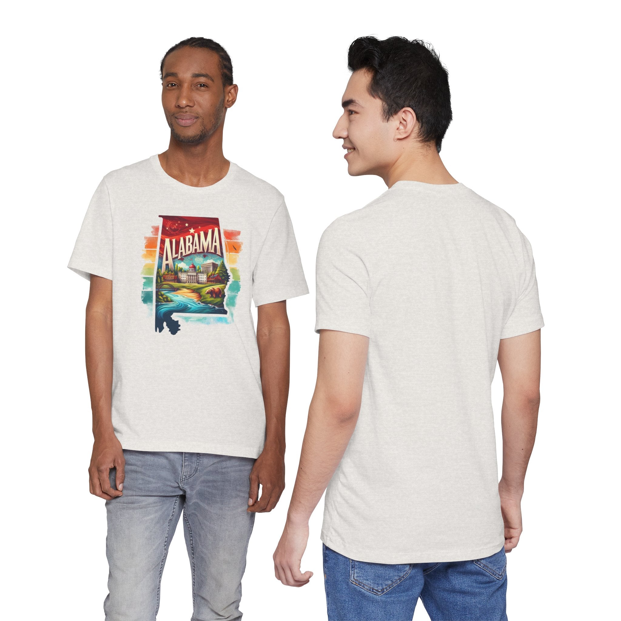 Alabama State Pride Jersey Tee - Deez Teez