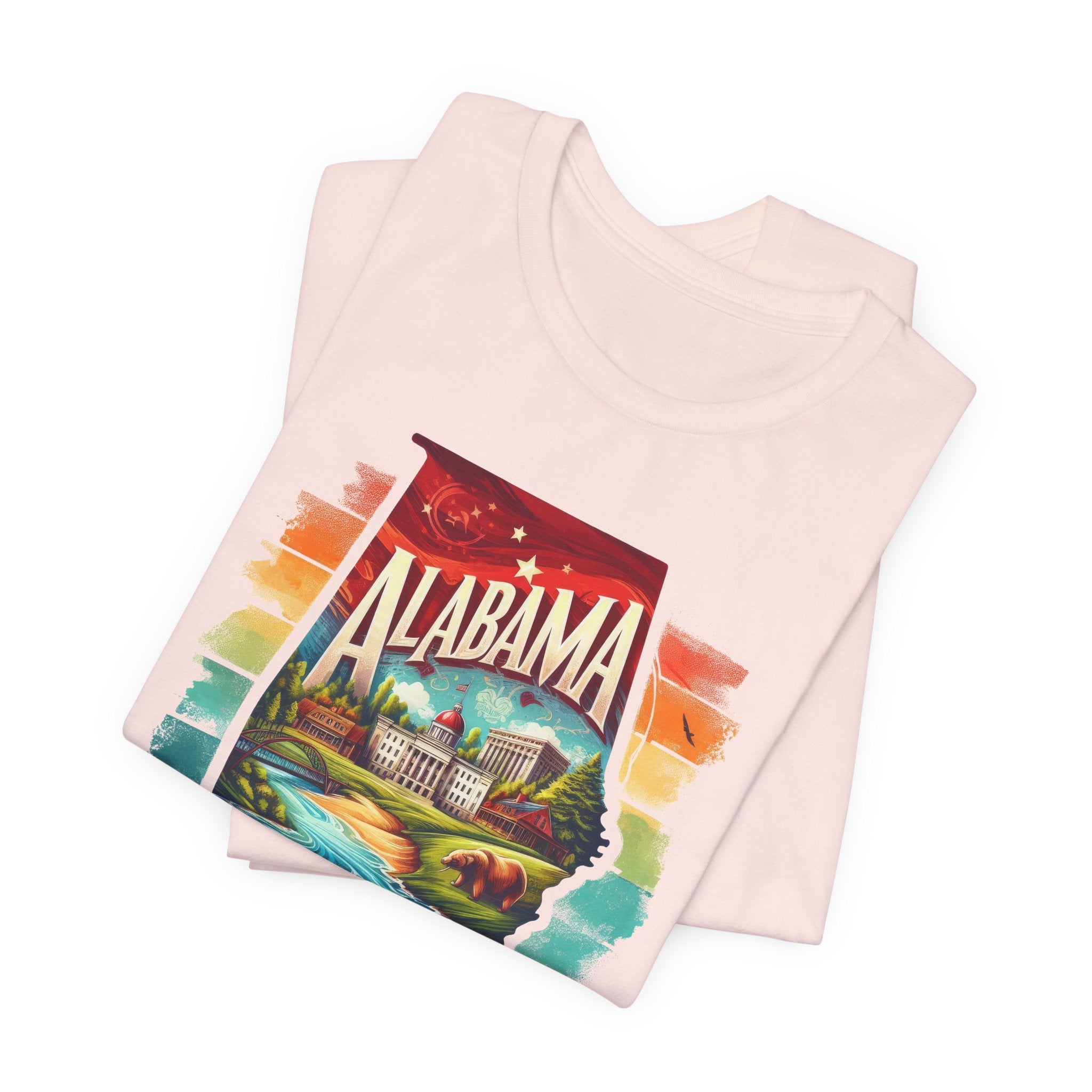 Alabama State Pride Jersey Tee - Deez Teez