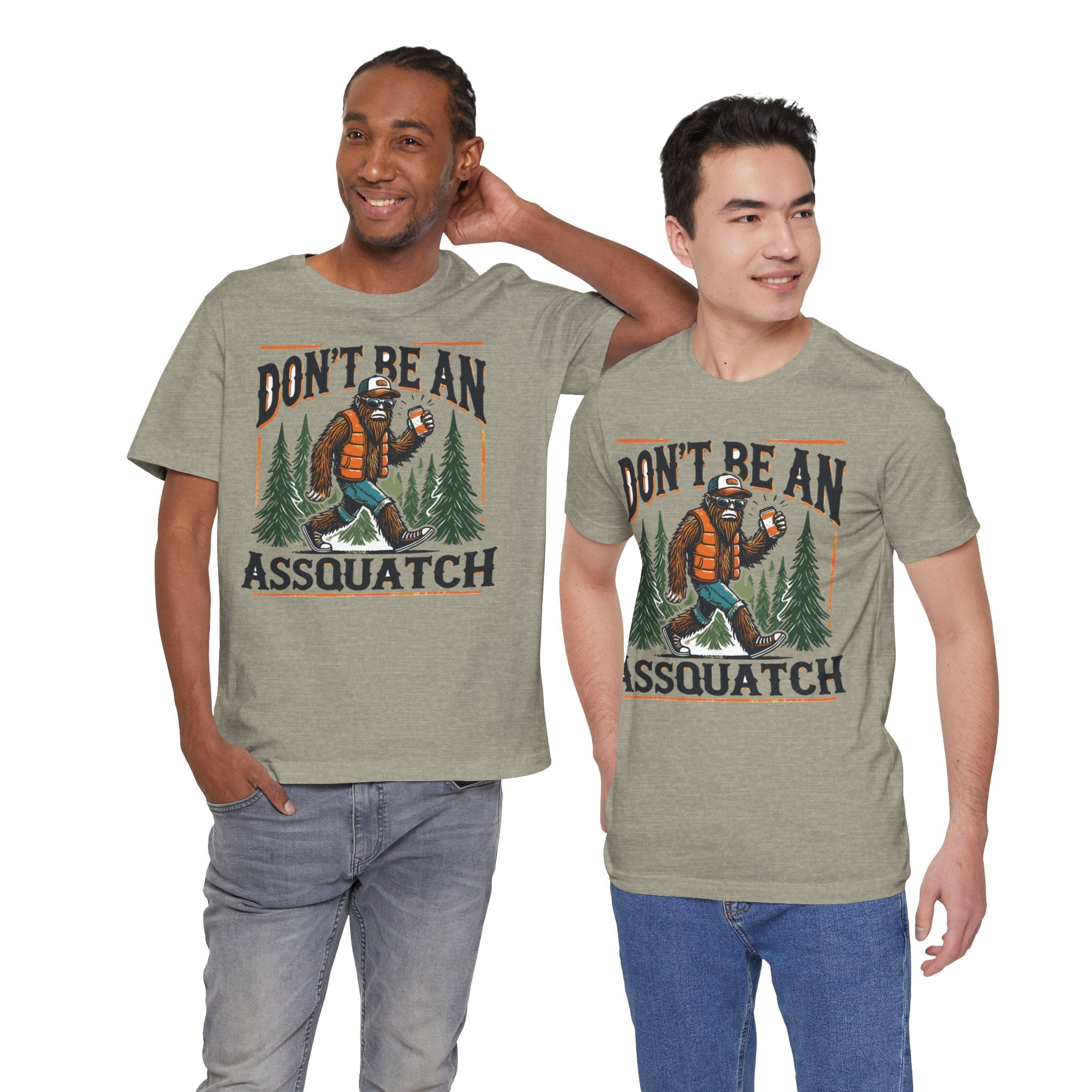 'Don't Be an Assquatch' Sasquatch Tee - Deez Teez