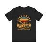 Lake & Bake Splash and Stash Crew Tee | Funny Weed Lake Life T-Shirt - Deez Teez