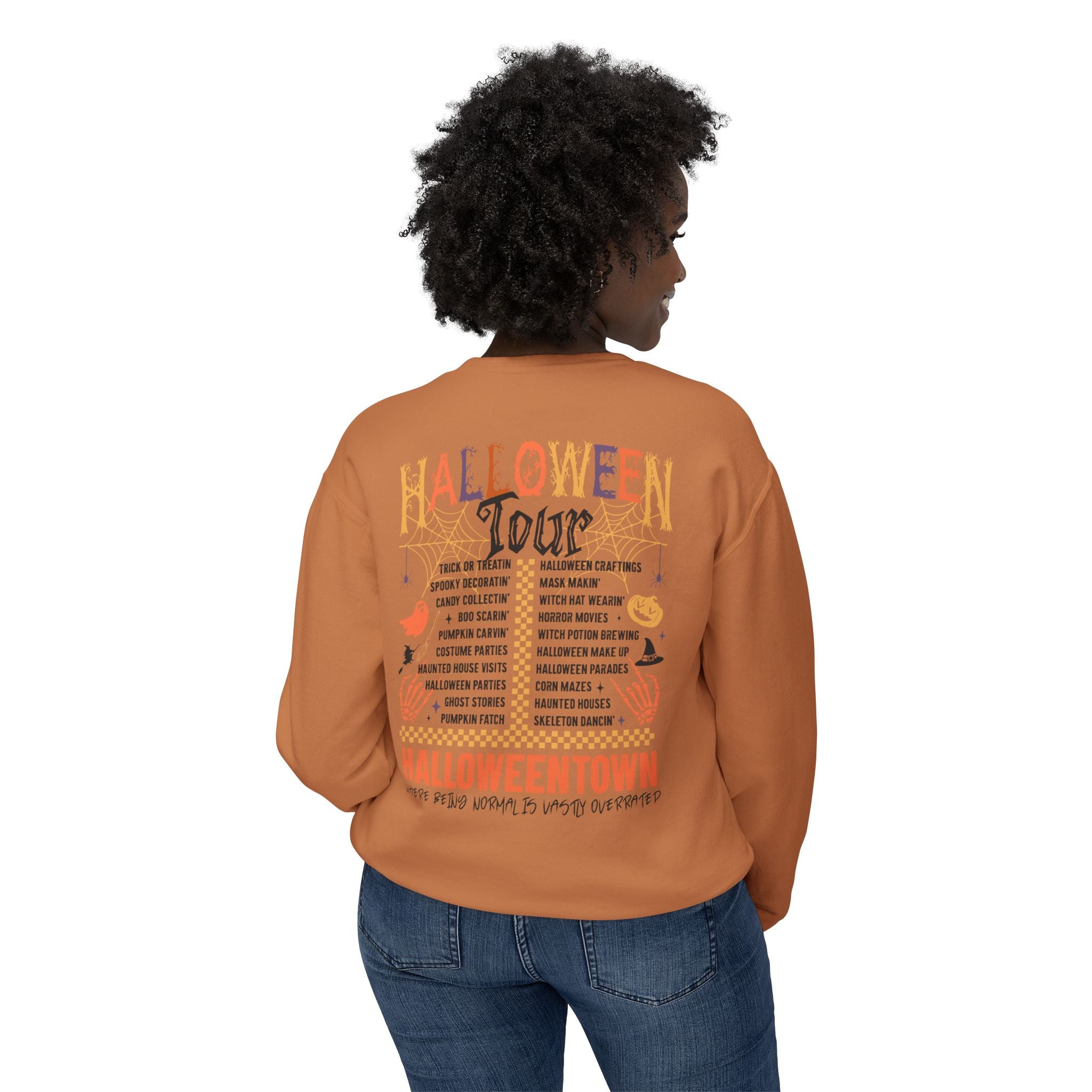 Halloween Tour Crewneck Sweatshirt - Deez Teez