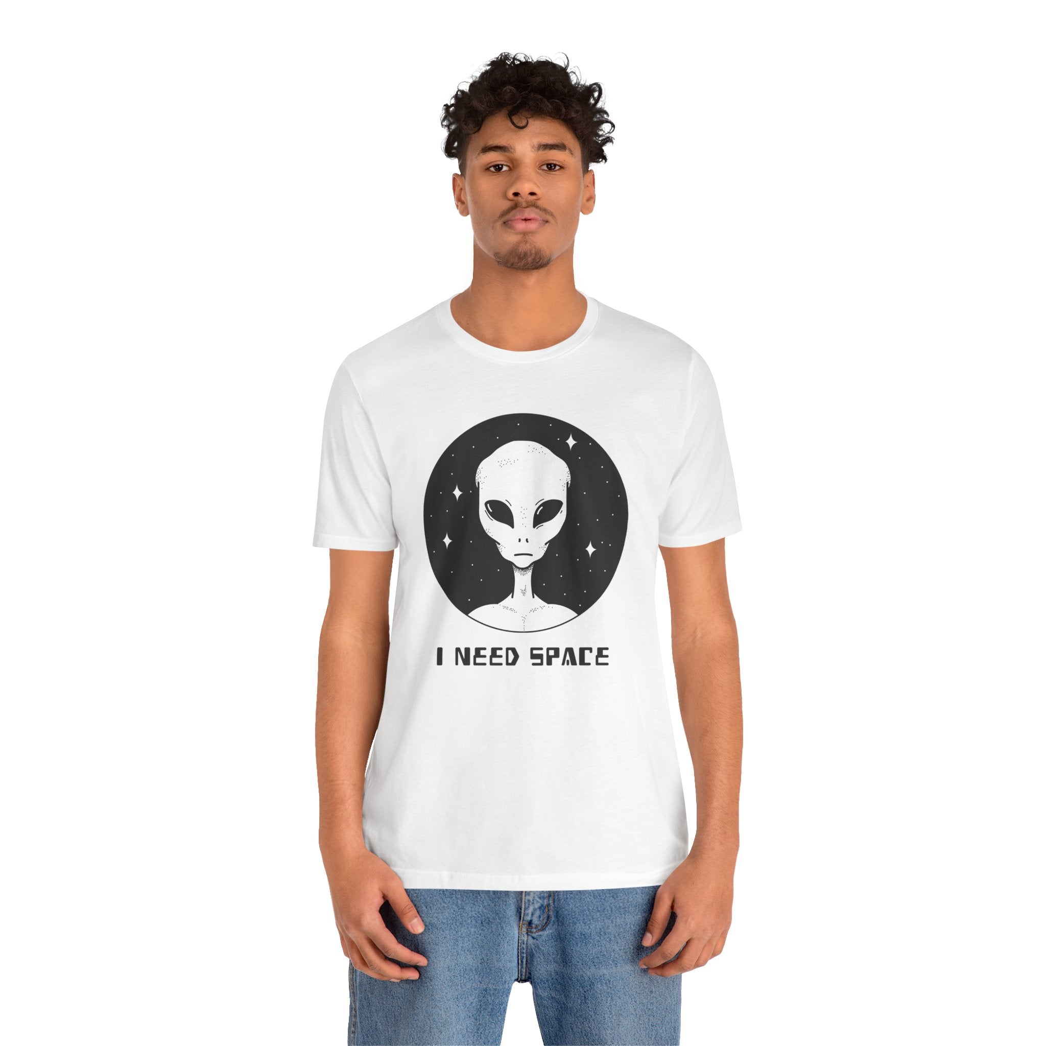 I Need Space Alien Graphic T-Shirt