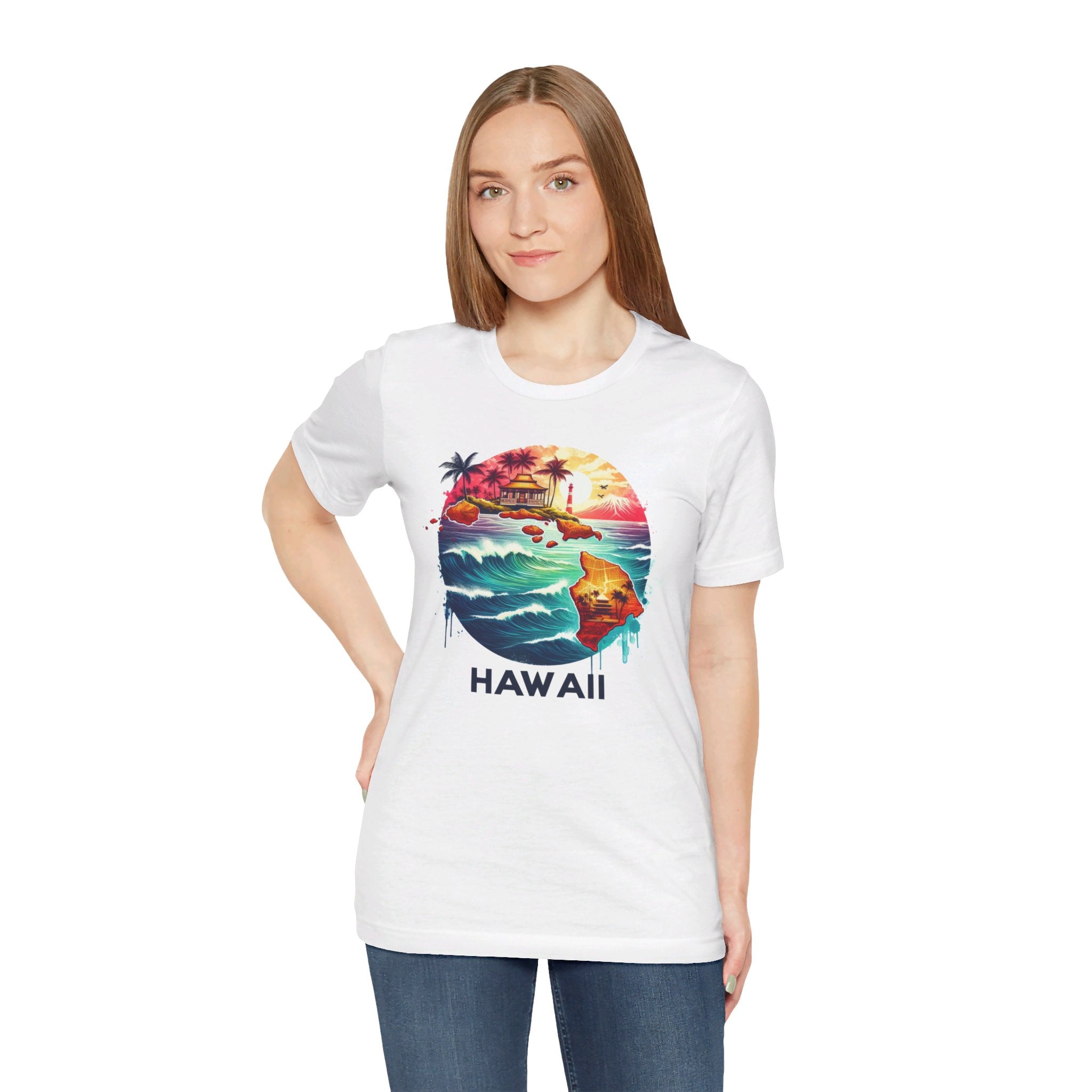 Hawaii State Pride T-Shirt | State of Hawaii Graphic Tee - Deez Teez