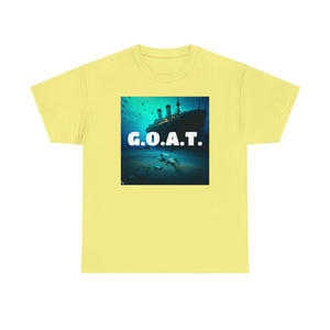 The GOAT T-Shirt | Sunken Titanic Tee - Deez Teez