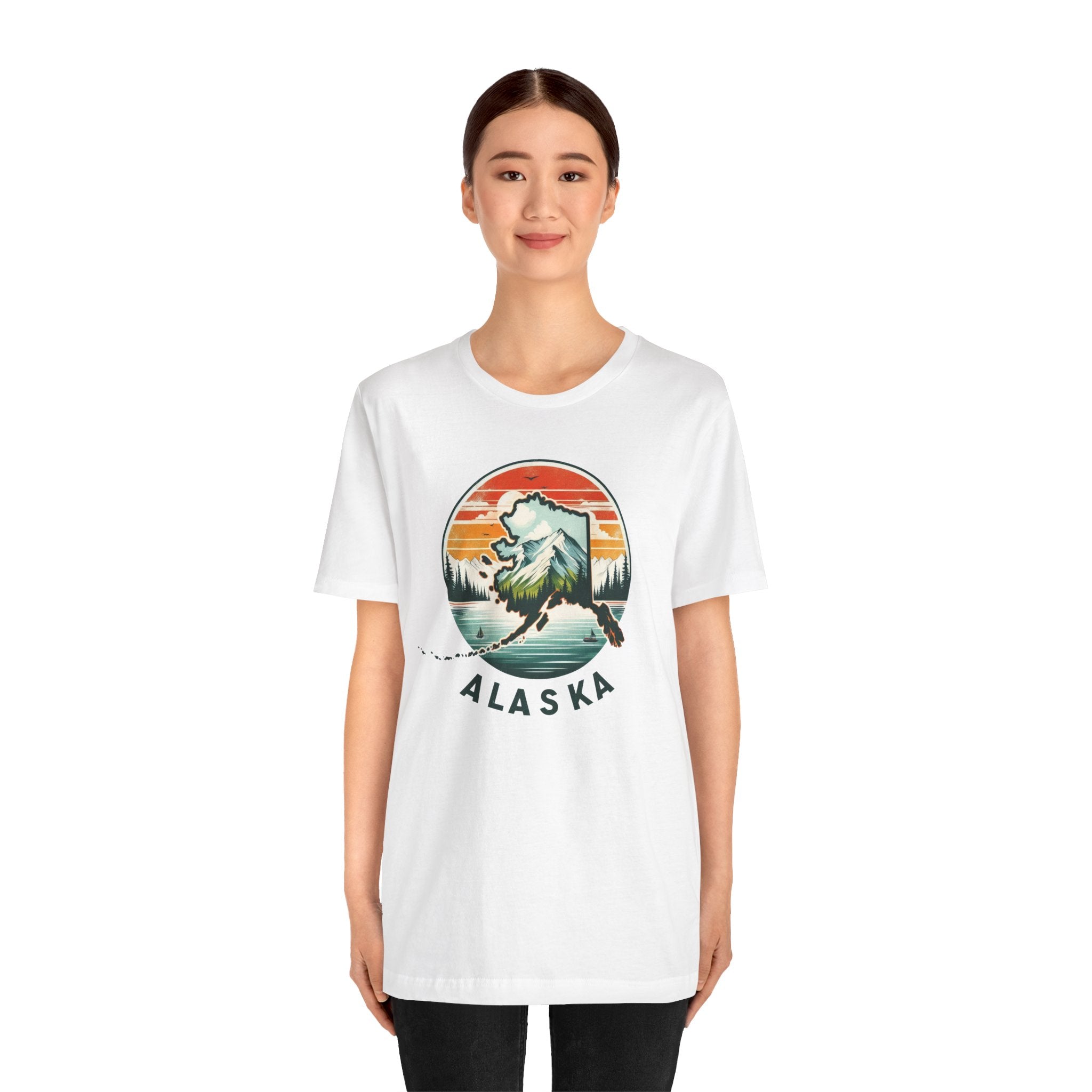 Alaska State Pride Jersey T-Shirt - Deez Teez