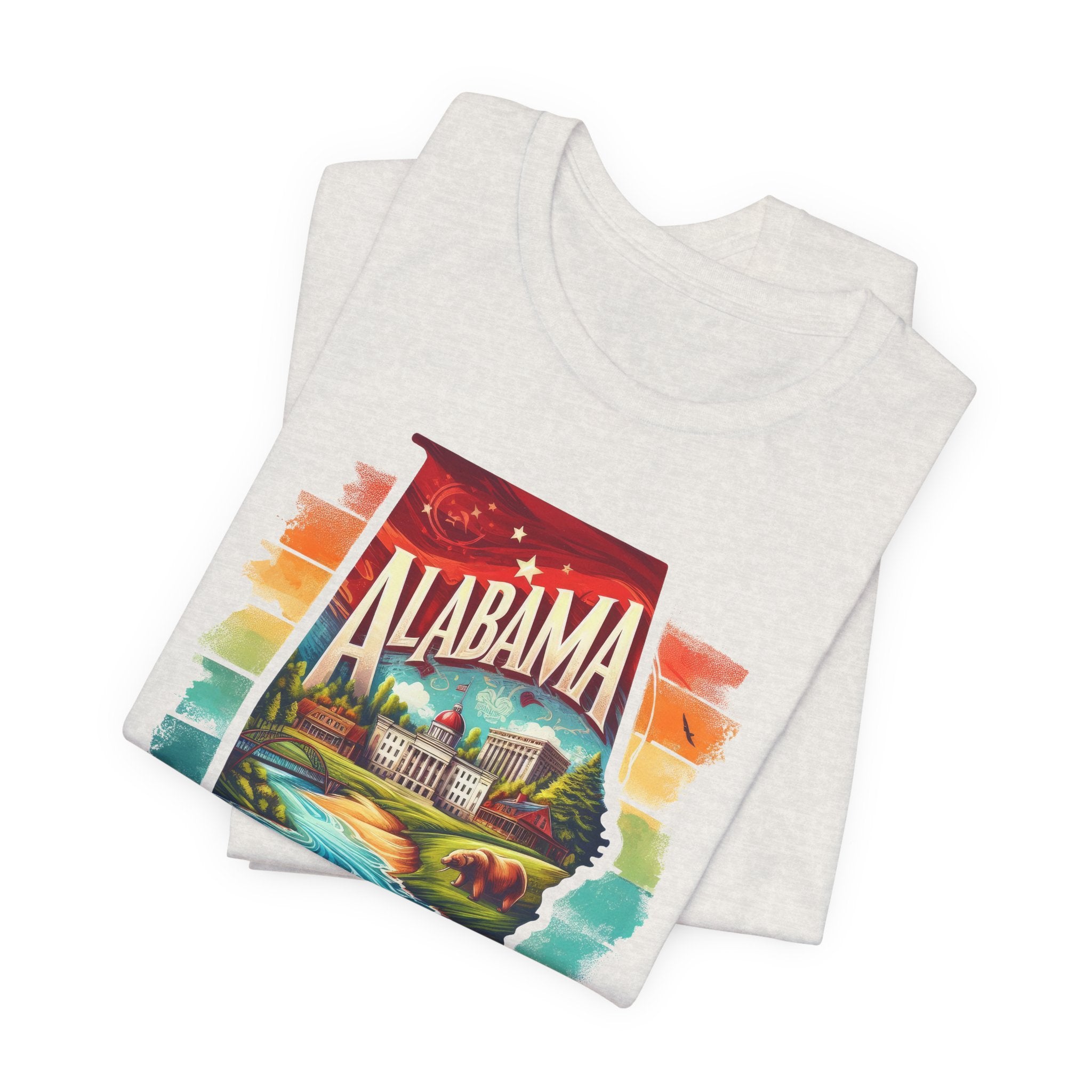 Alabama State Pride Jersey Tee - Deez Teez
