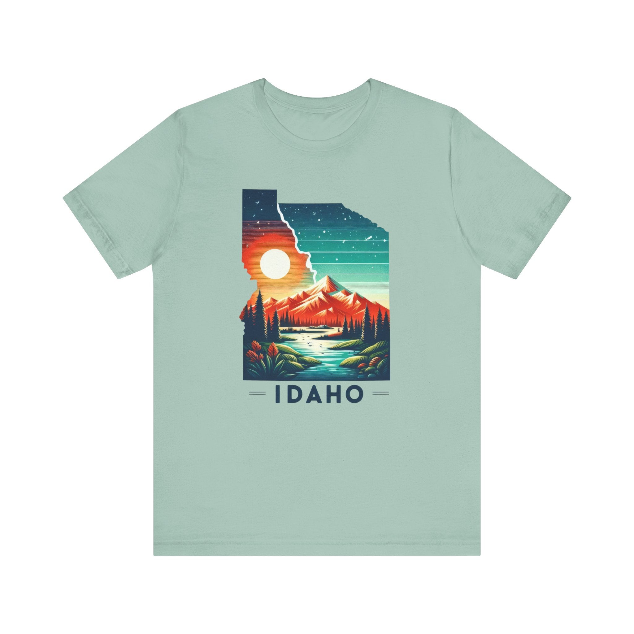 Idaho State Pride T-Shirt | State of Idaho Graphic T-Shirt - Deez Teez