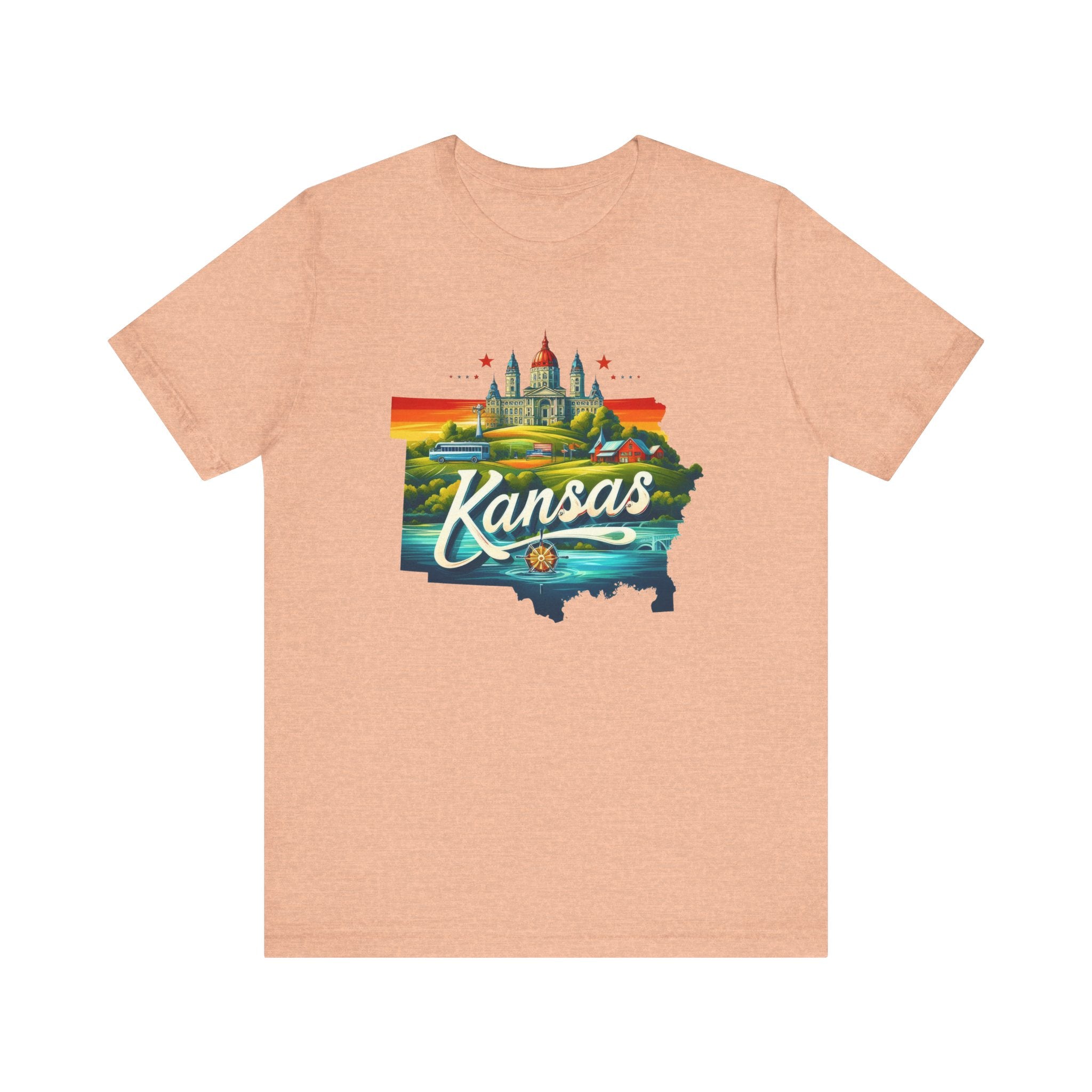 Kansas State Pride T-Shirt | State of Arizona Graphic Tee - Deez Teez