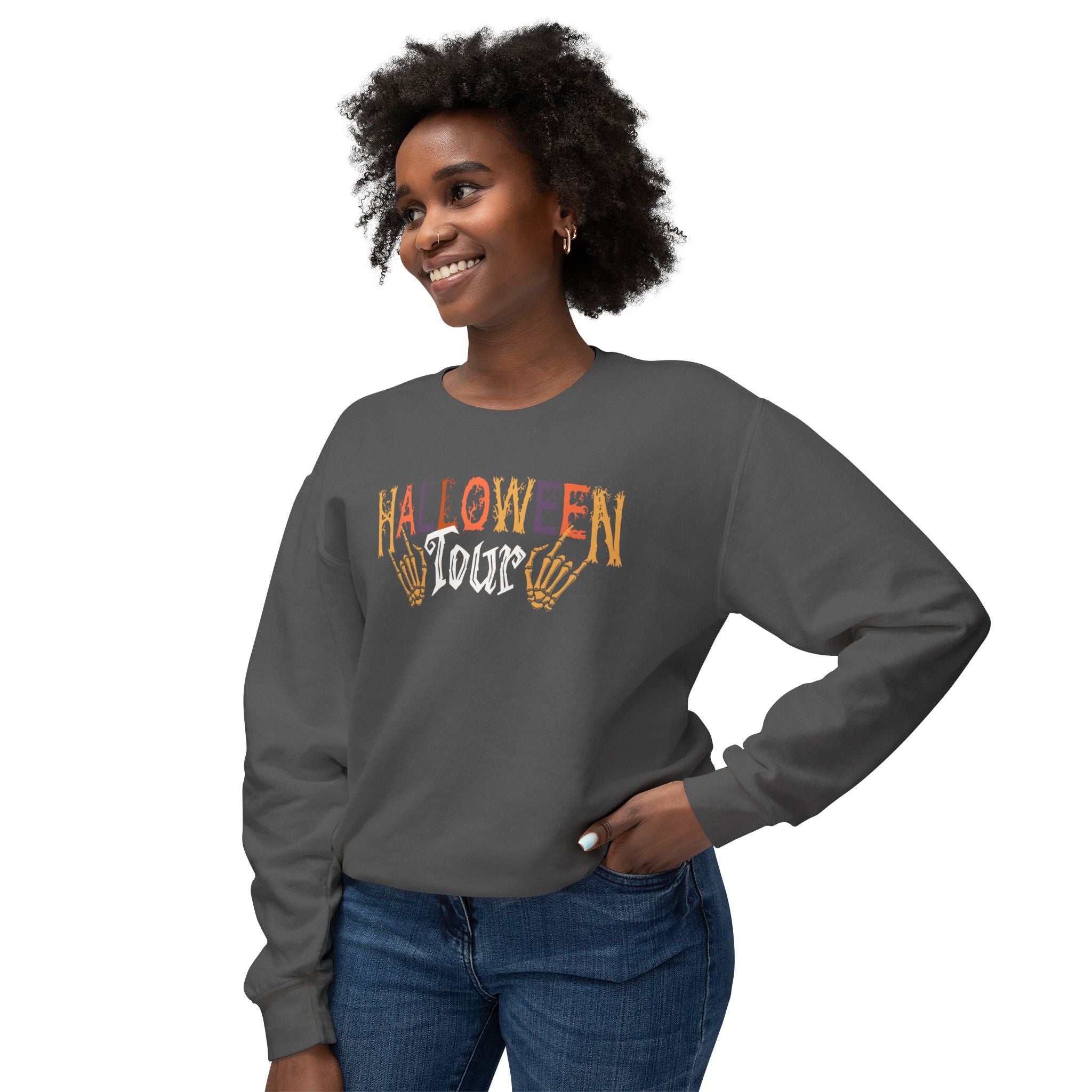 Halloween Tour Crewneck Sweatshirt - Deez Teez