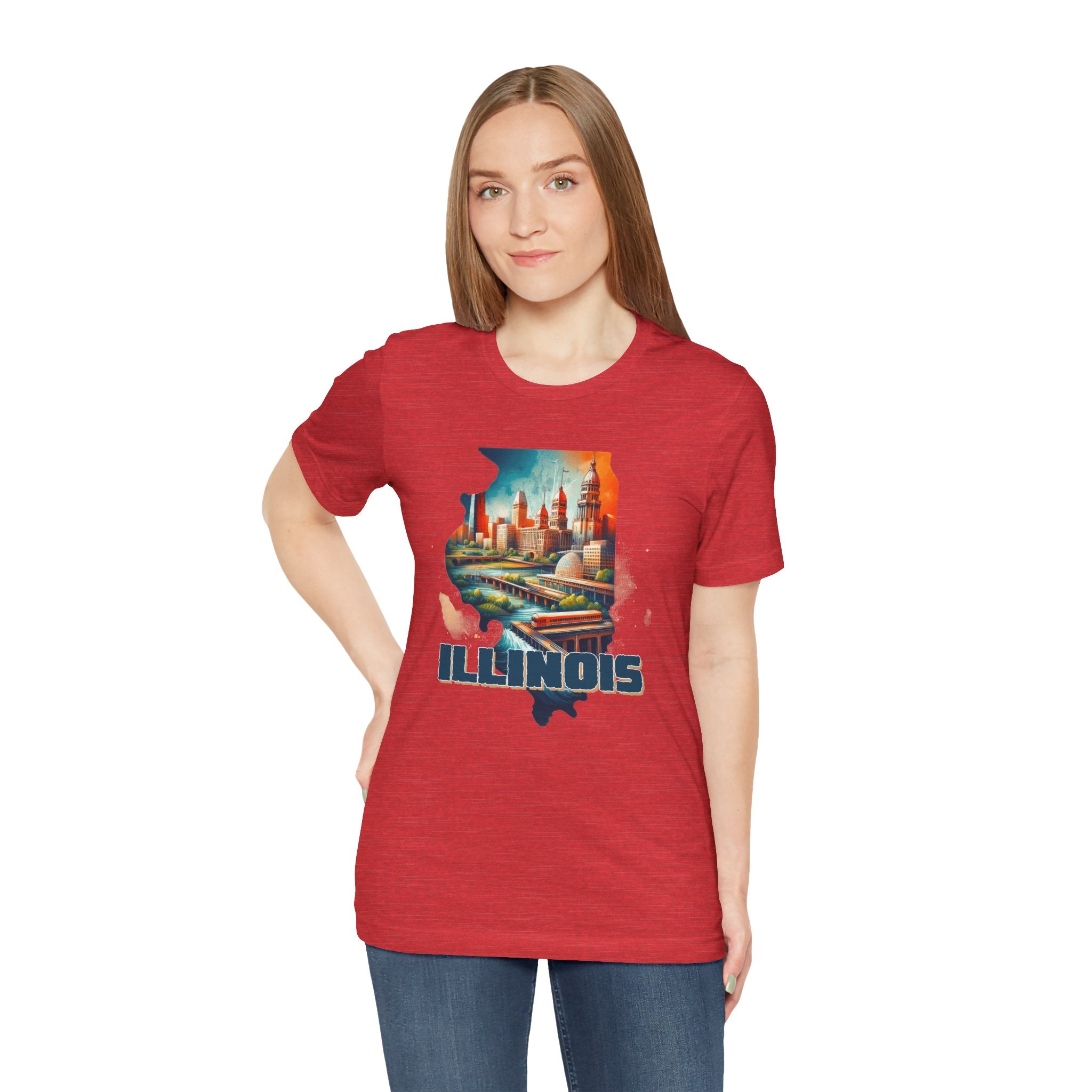 Illinois State Pride Tee - Deez Teez