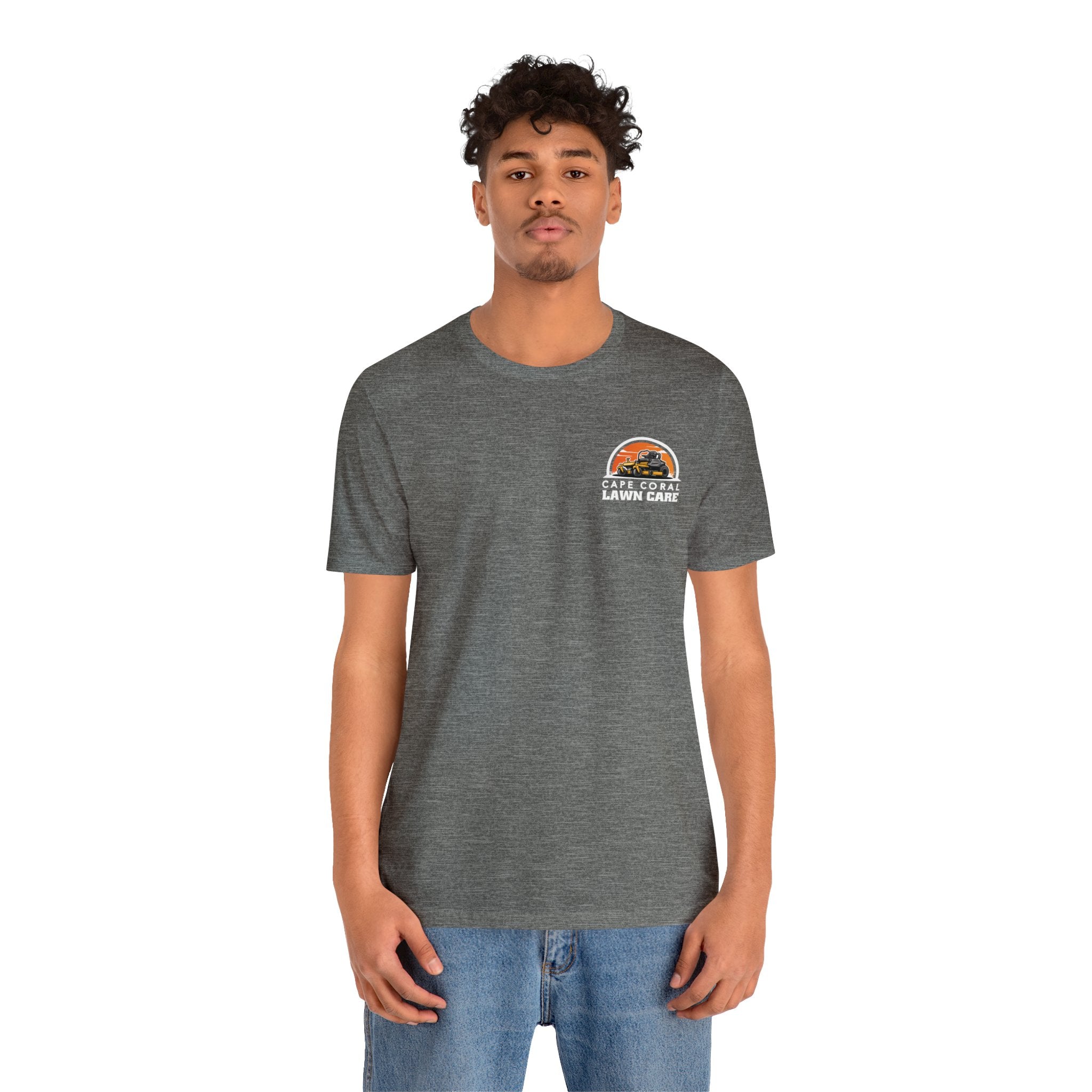 Cape Coral Lawn Care Logo T-Shirt - Deez Teez