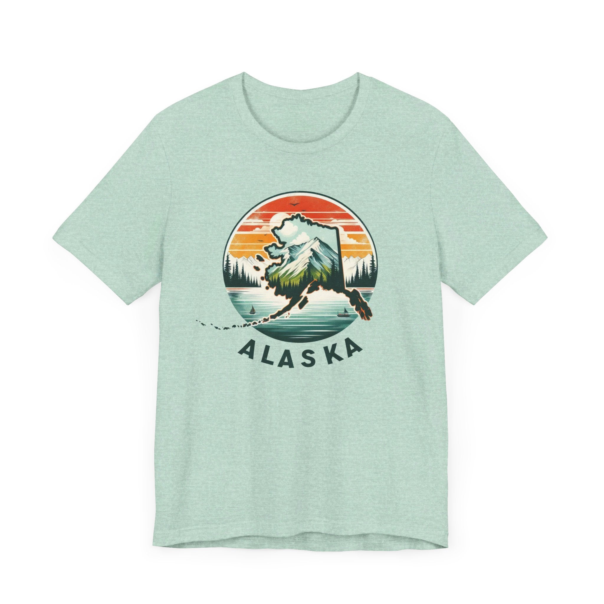 Alaska State Pride Jersey T-Shirt - Deez Teez