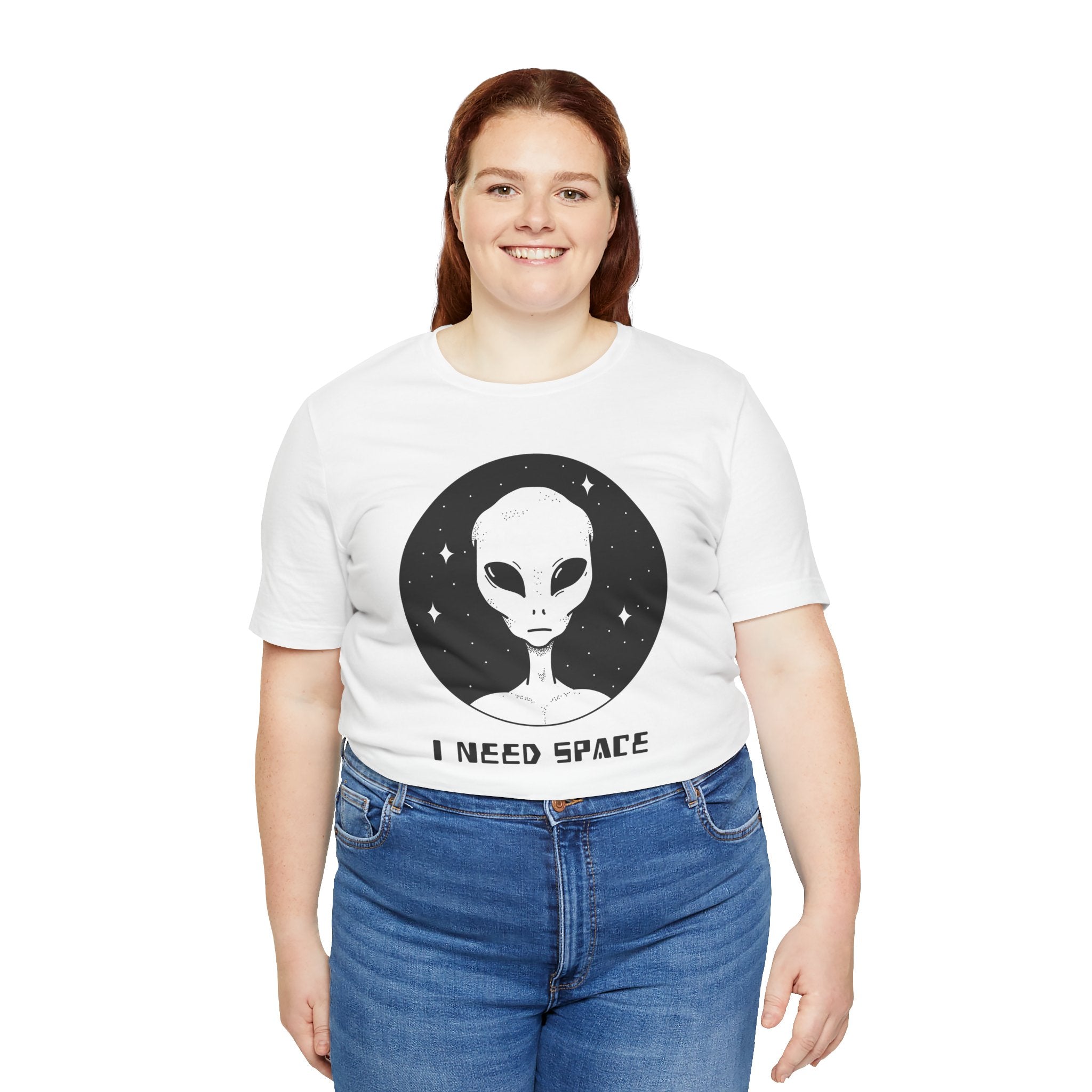 I Need Space Alien Graphic T-Shirt