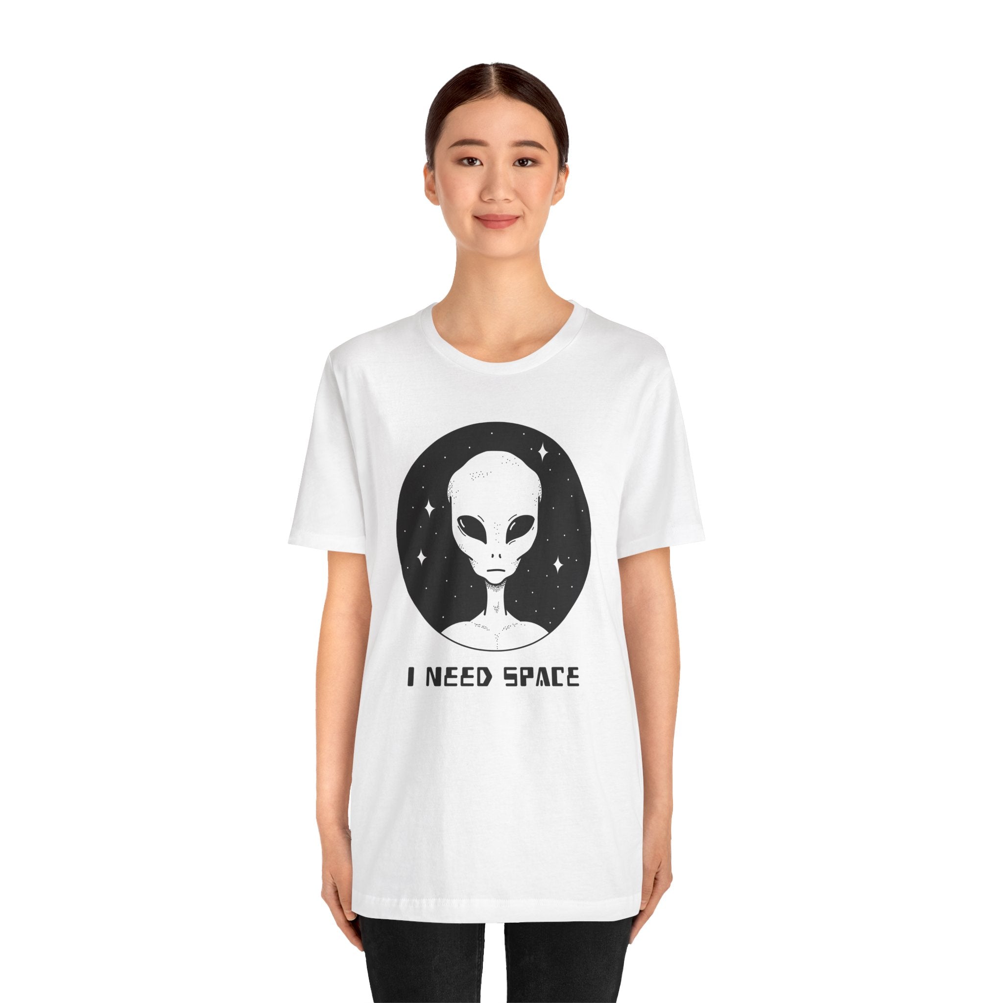 I Need Space Alien Graphic T-Shirt