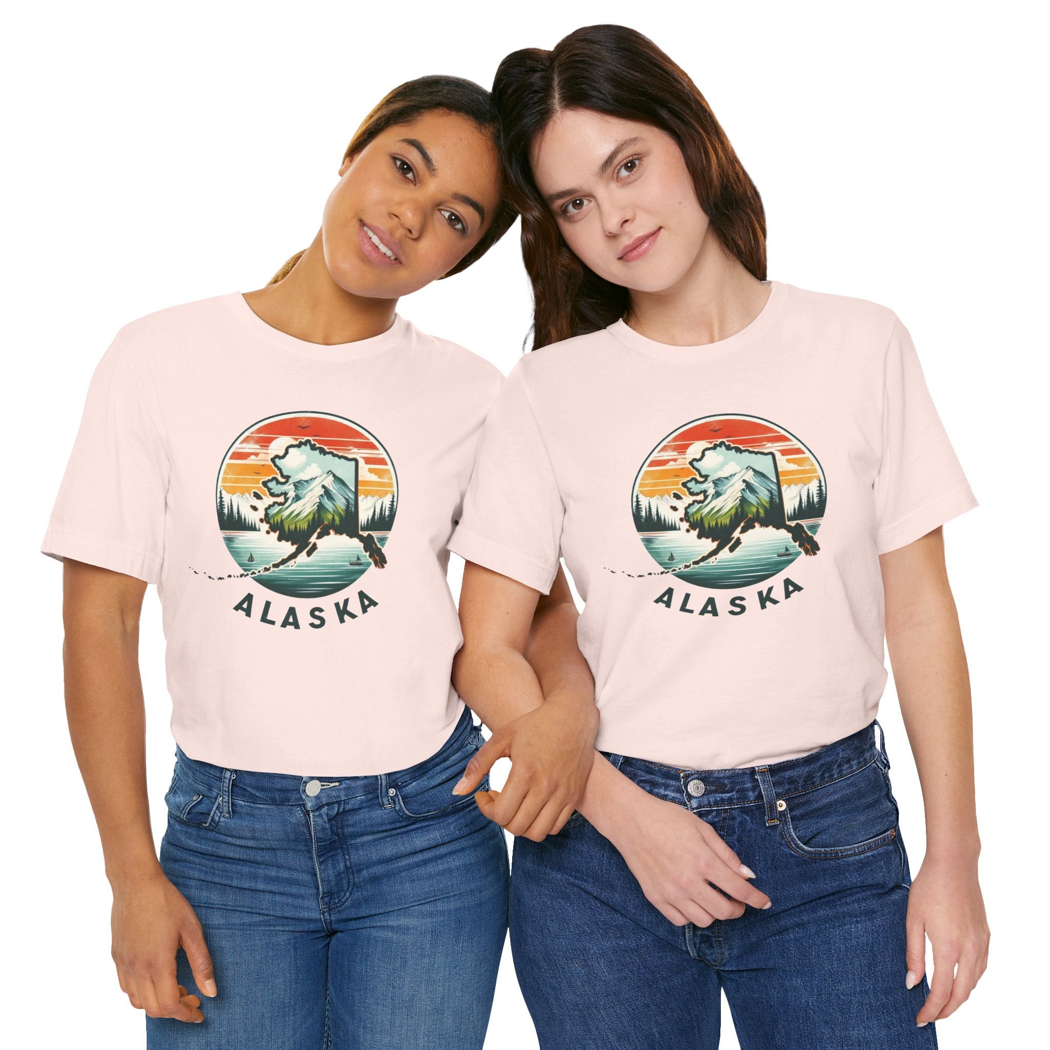 Alaska State Pride Jersey T-Shirt - Deez Teez