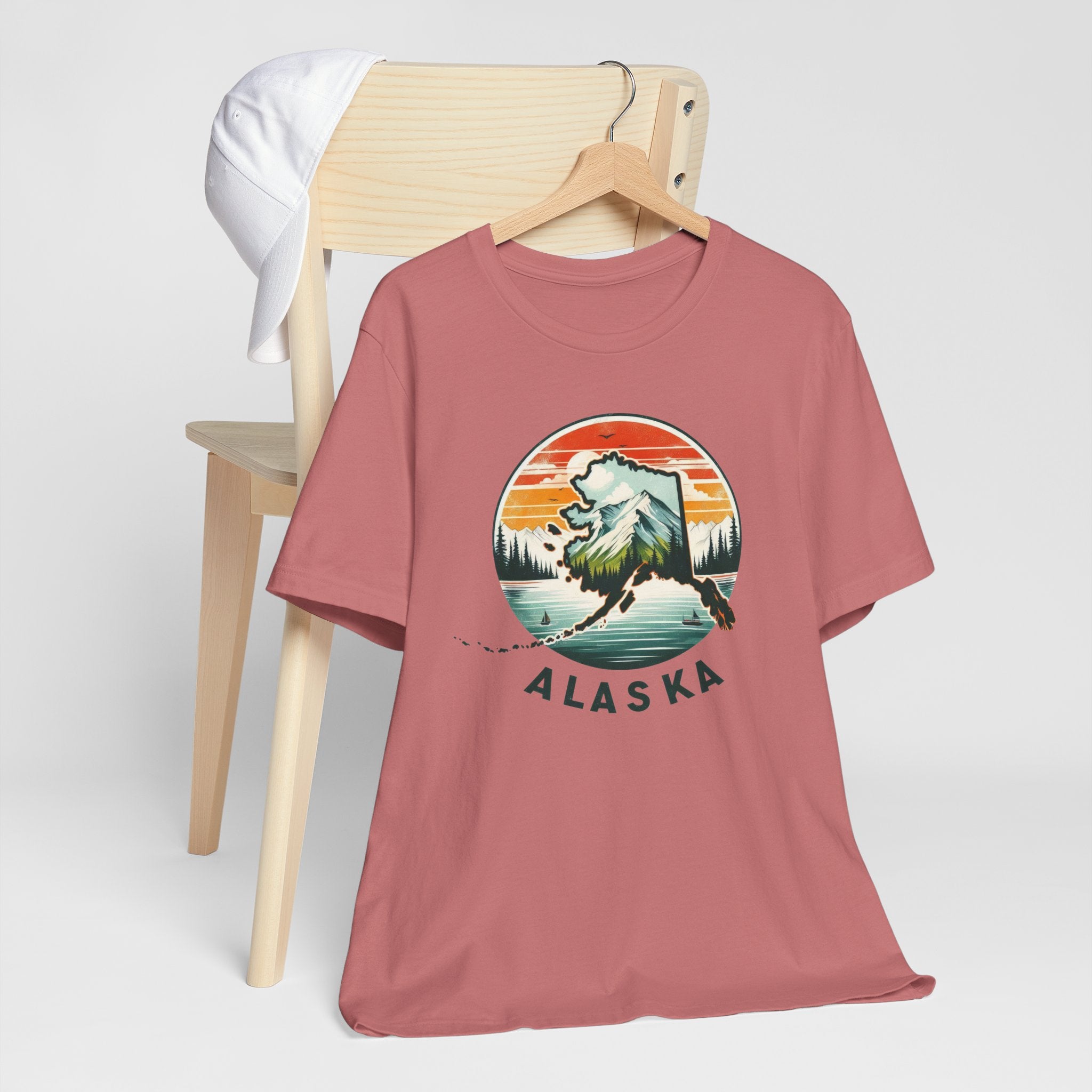 Alaska State Pride Jersey T-Shirt - Deez Teez